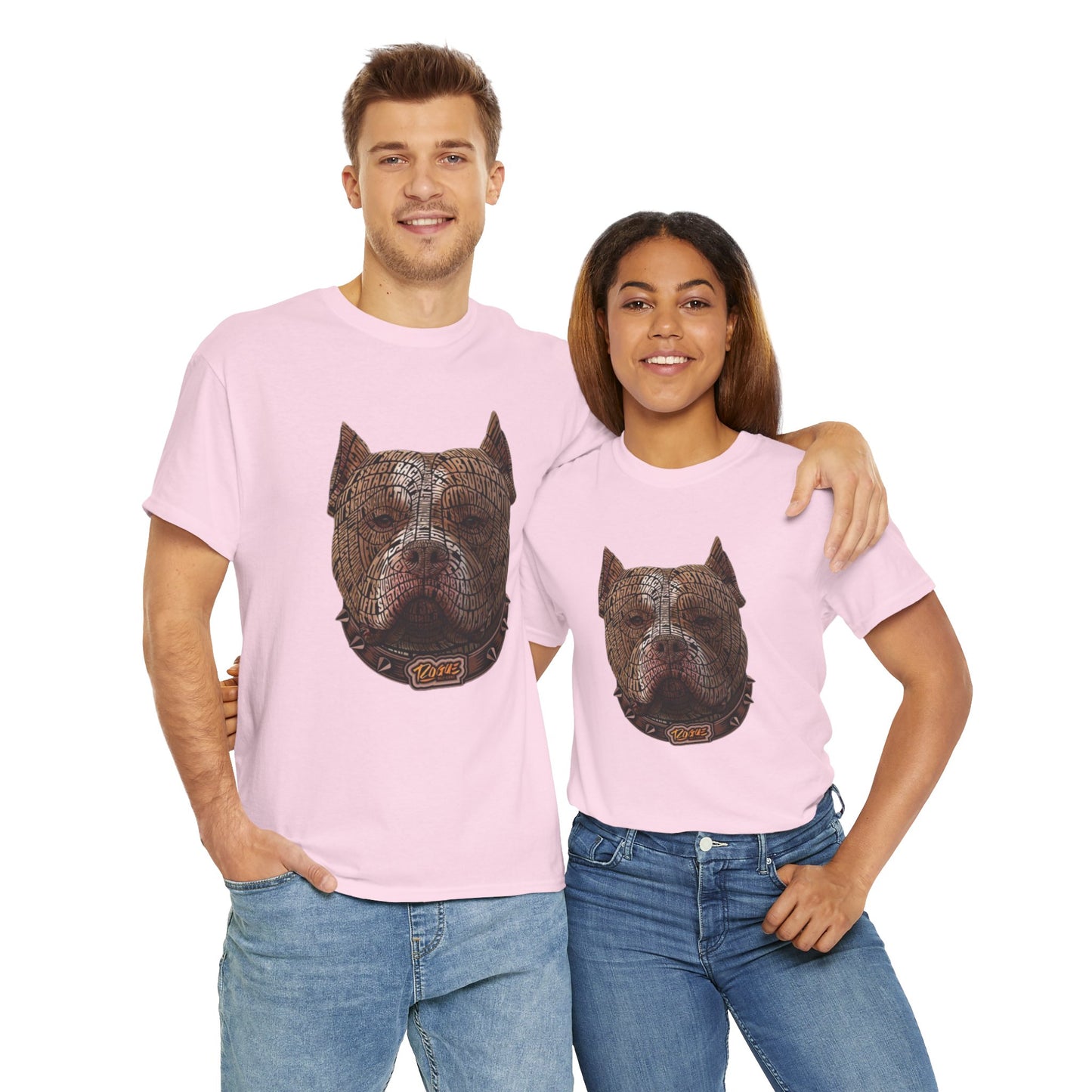 Pitbull Design Unisex Heavy Cotton Tee
