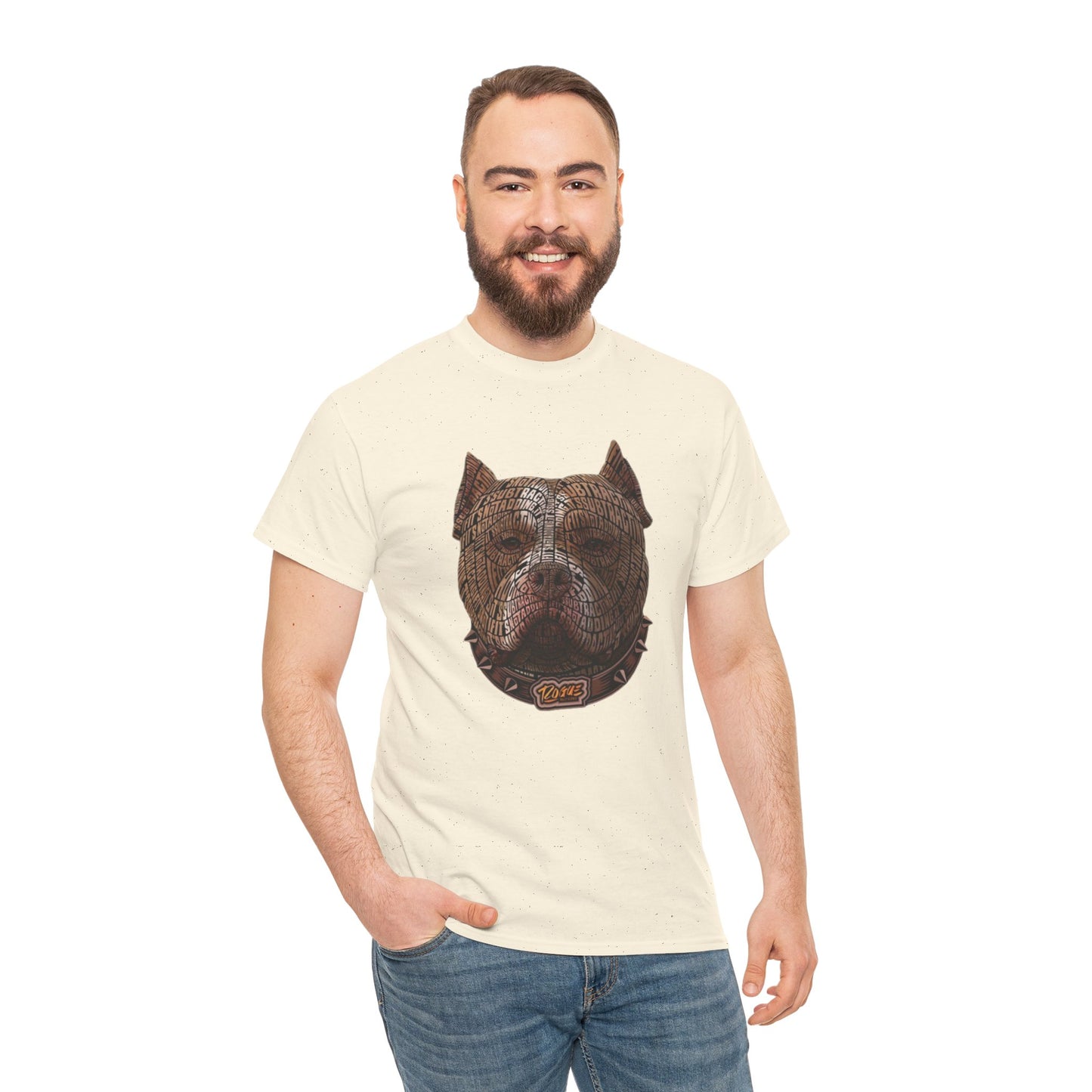 Pitbull Design Unisex Heavy Cotton Tee