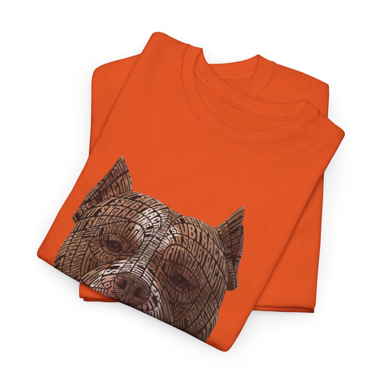 Pitbull Design Unisex Heavy Cotton Tee