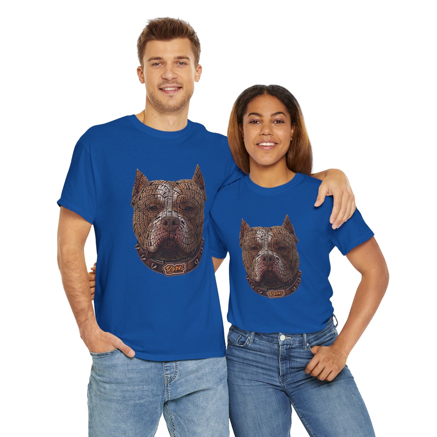 Pitbull Design Unisex Heavy Cotton Tee
