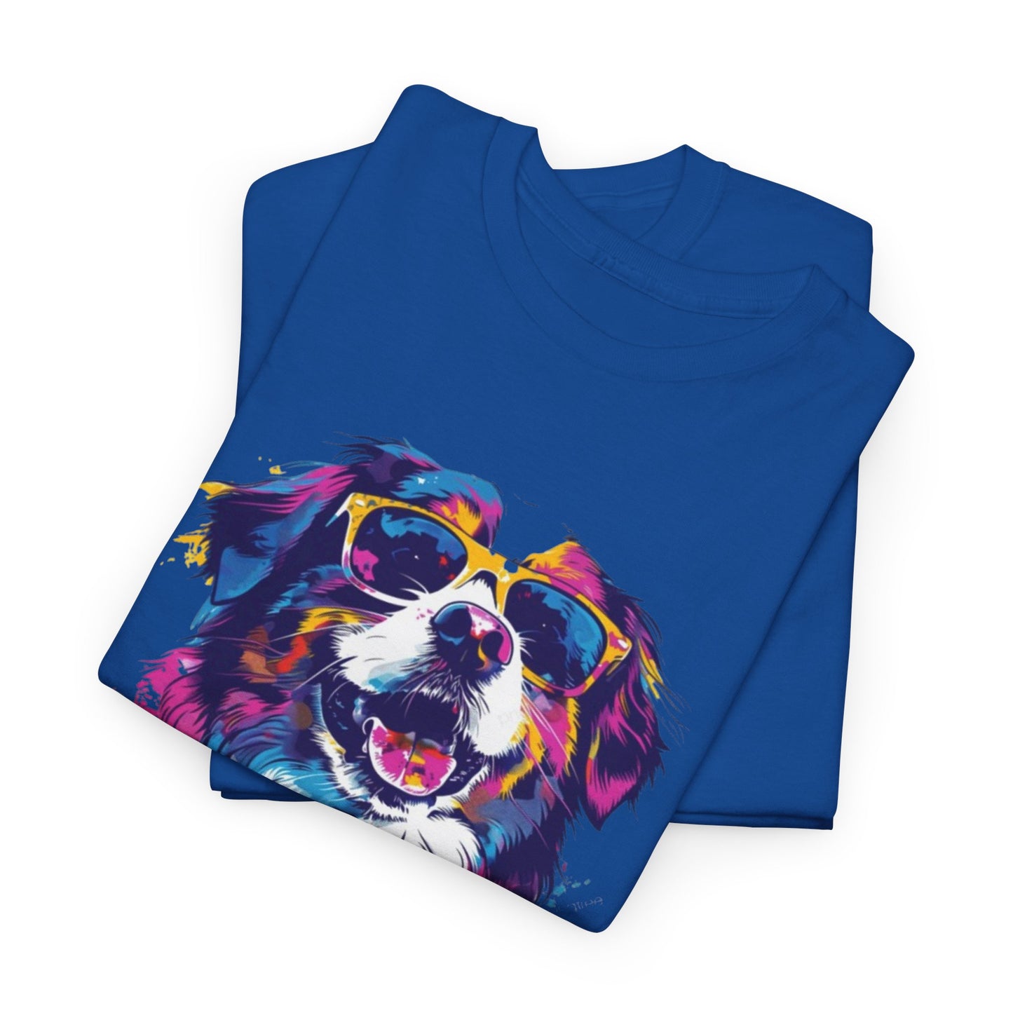 Colorful Dog Art Tee