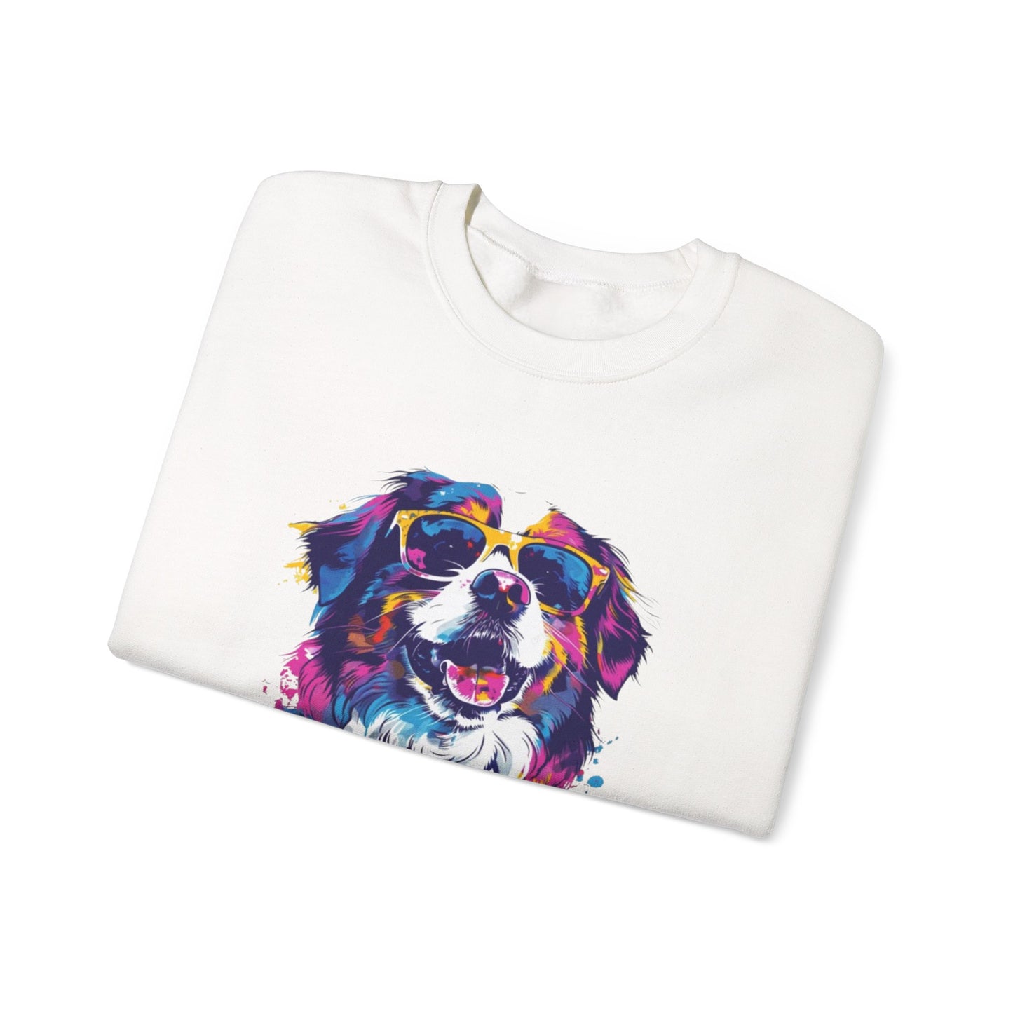 Colorful Dog Lover's Sweatshirt