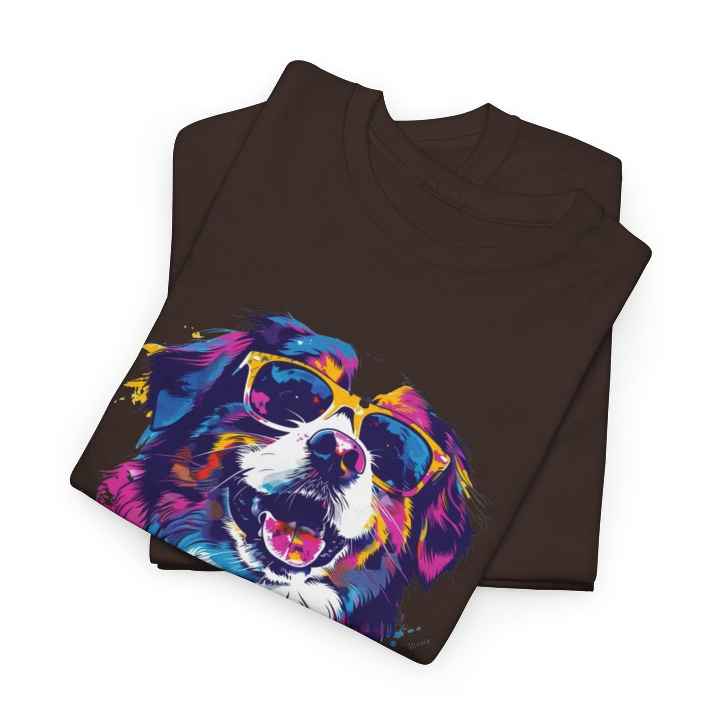 Colorful Dog Art Tee