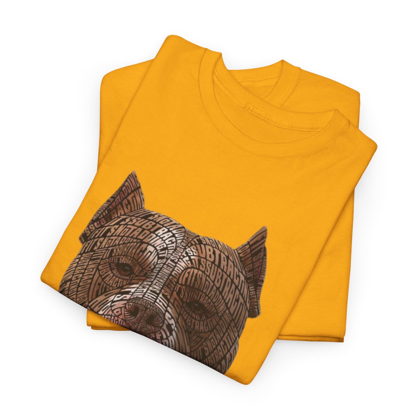 Pitbull Design Unisex Heavy Cotton Tee