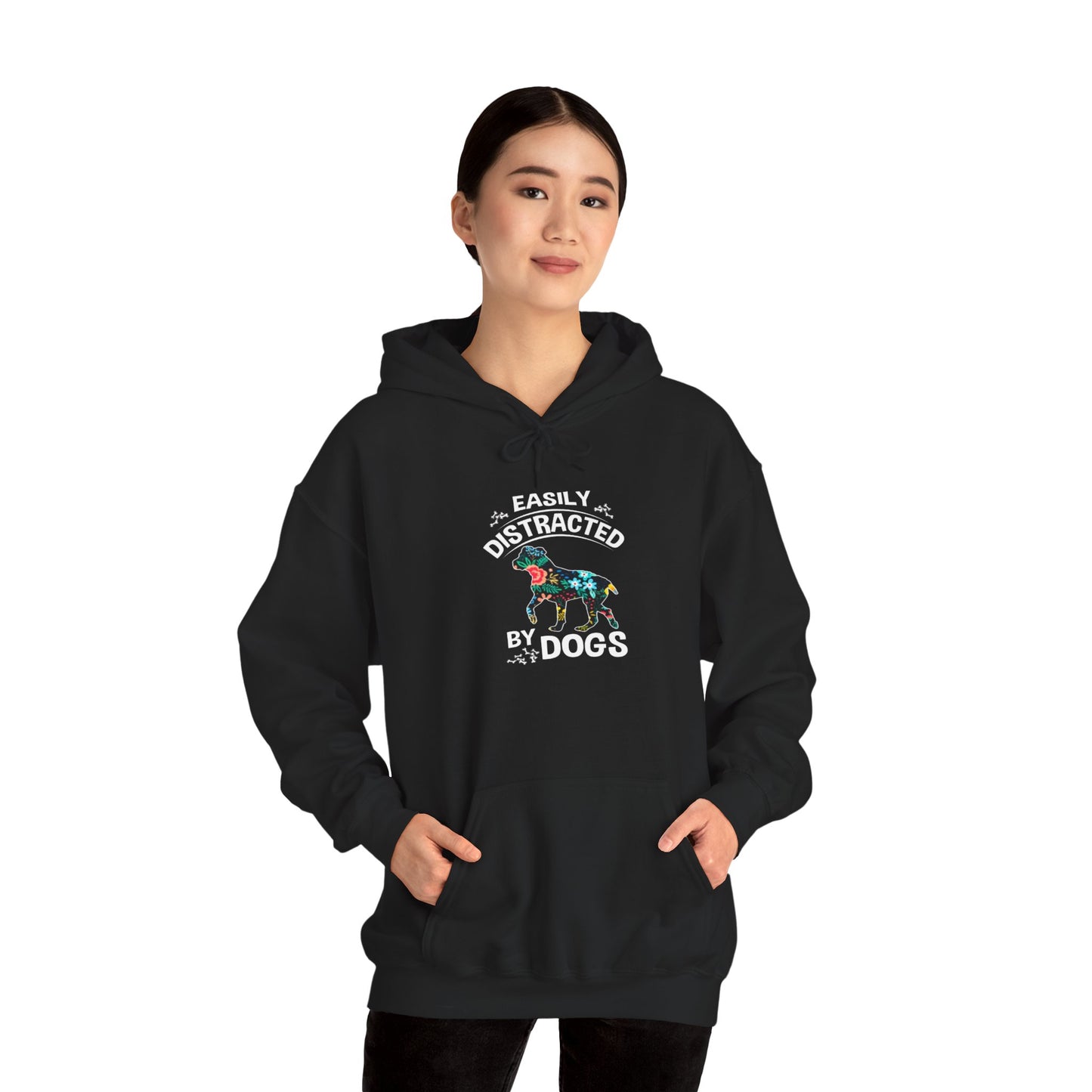 Easily Distracted by Dogs Hoodie