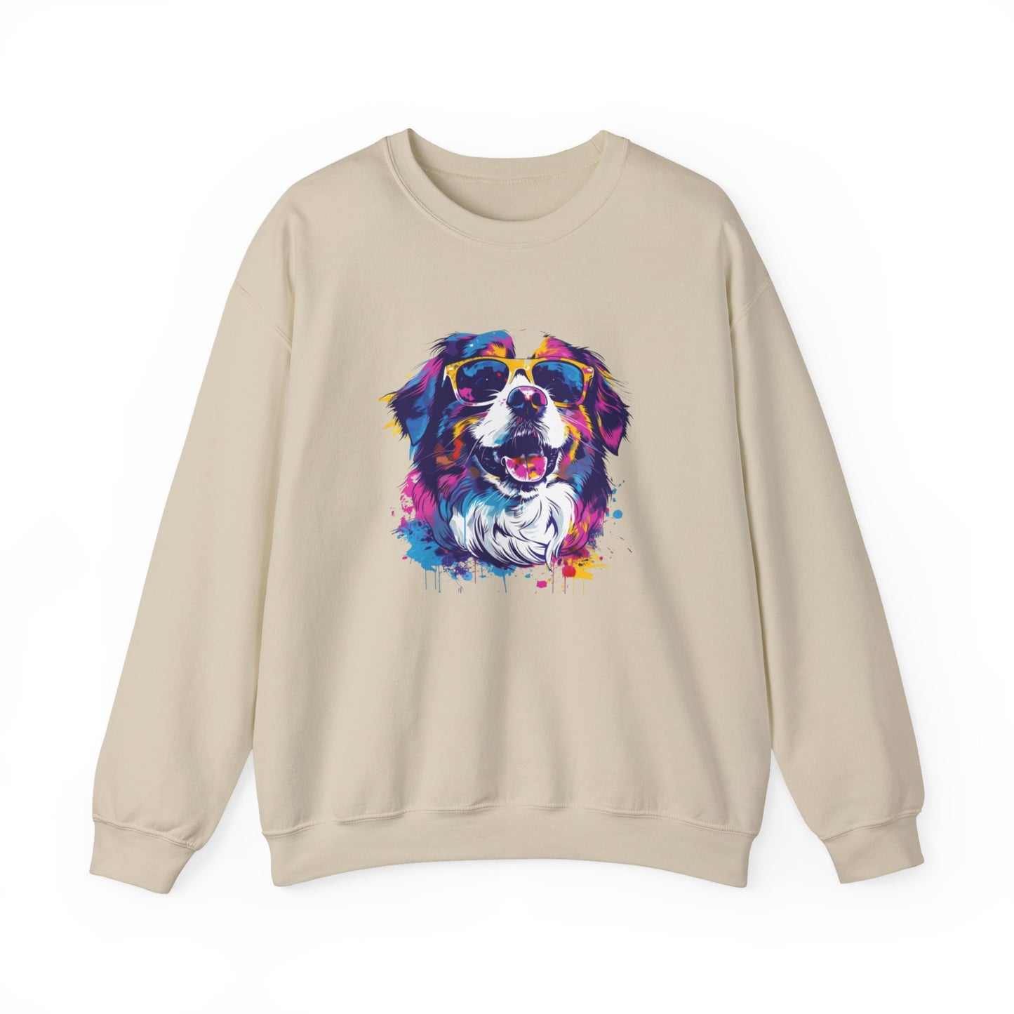 Colorful Dog Lover's Sweatshirt