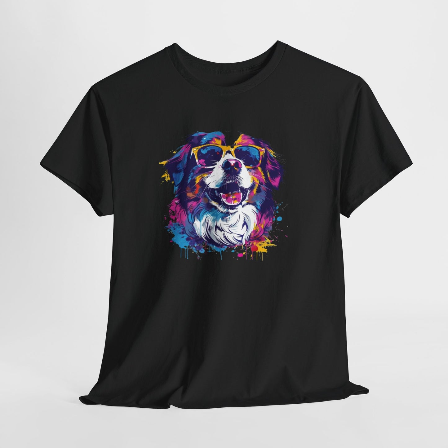Colorful Dog Art Tee