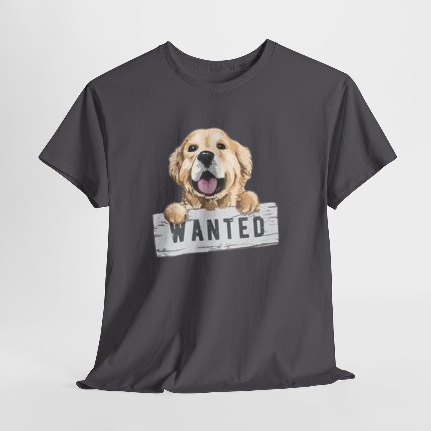 Wanted Dog Unisex Heavy Cotton Tee
