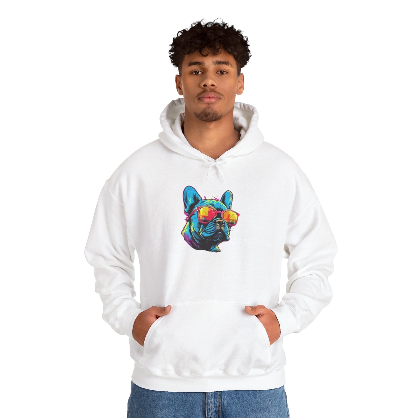 Colorful French Bulldog Hoodie