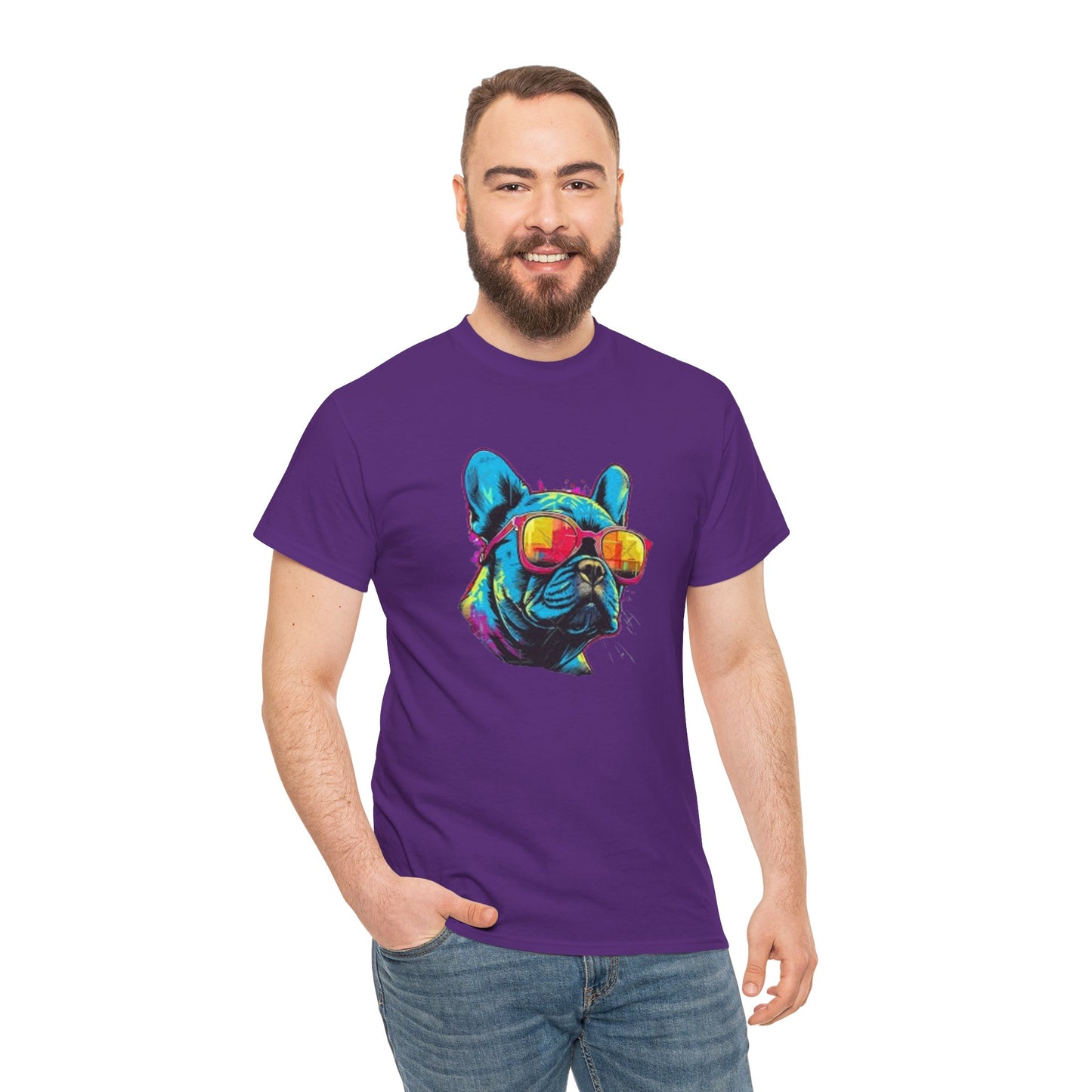 Cool Dog Vibes Unisex Heavy Cotton Tee
