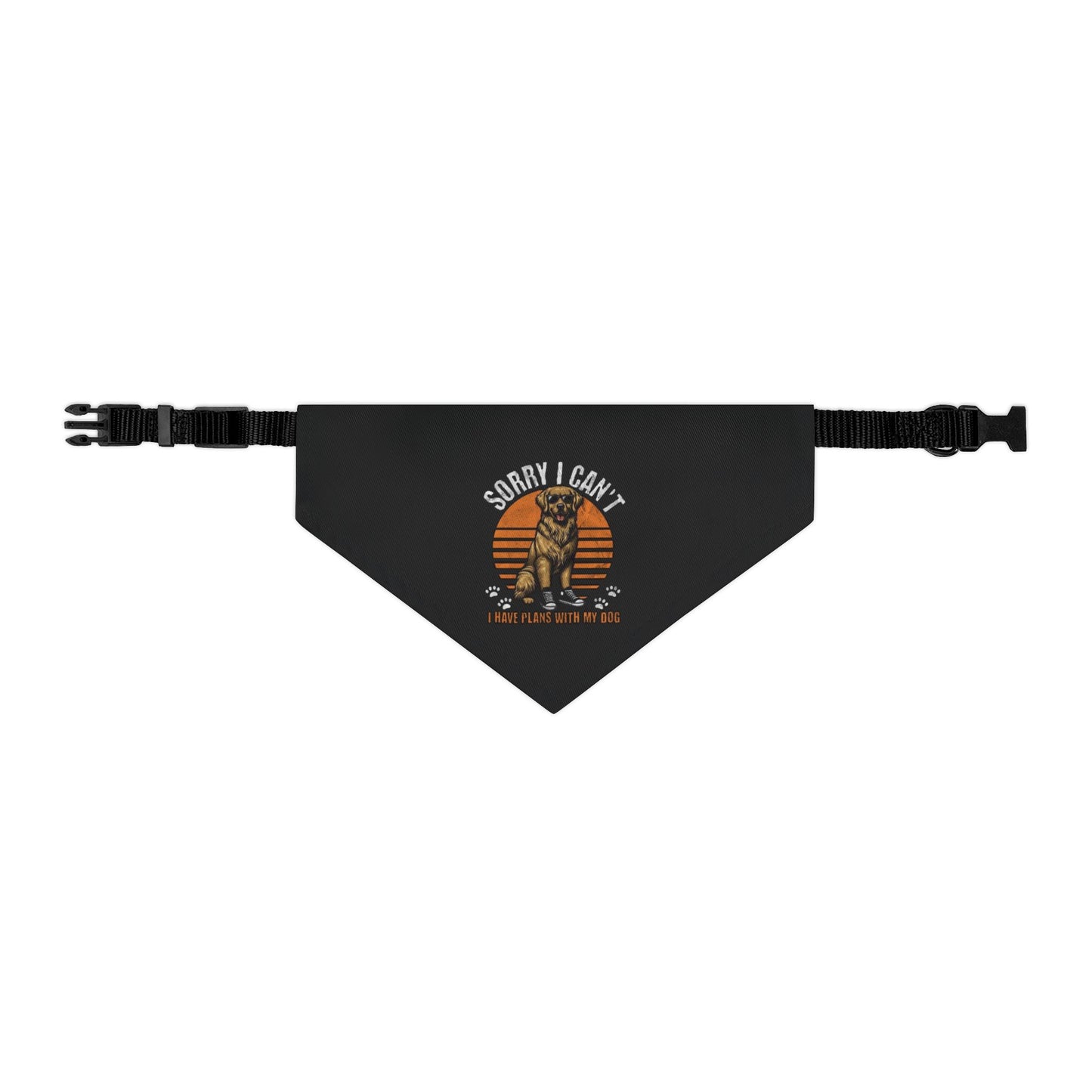 Sorry I Can't Pet Bandana Collar