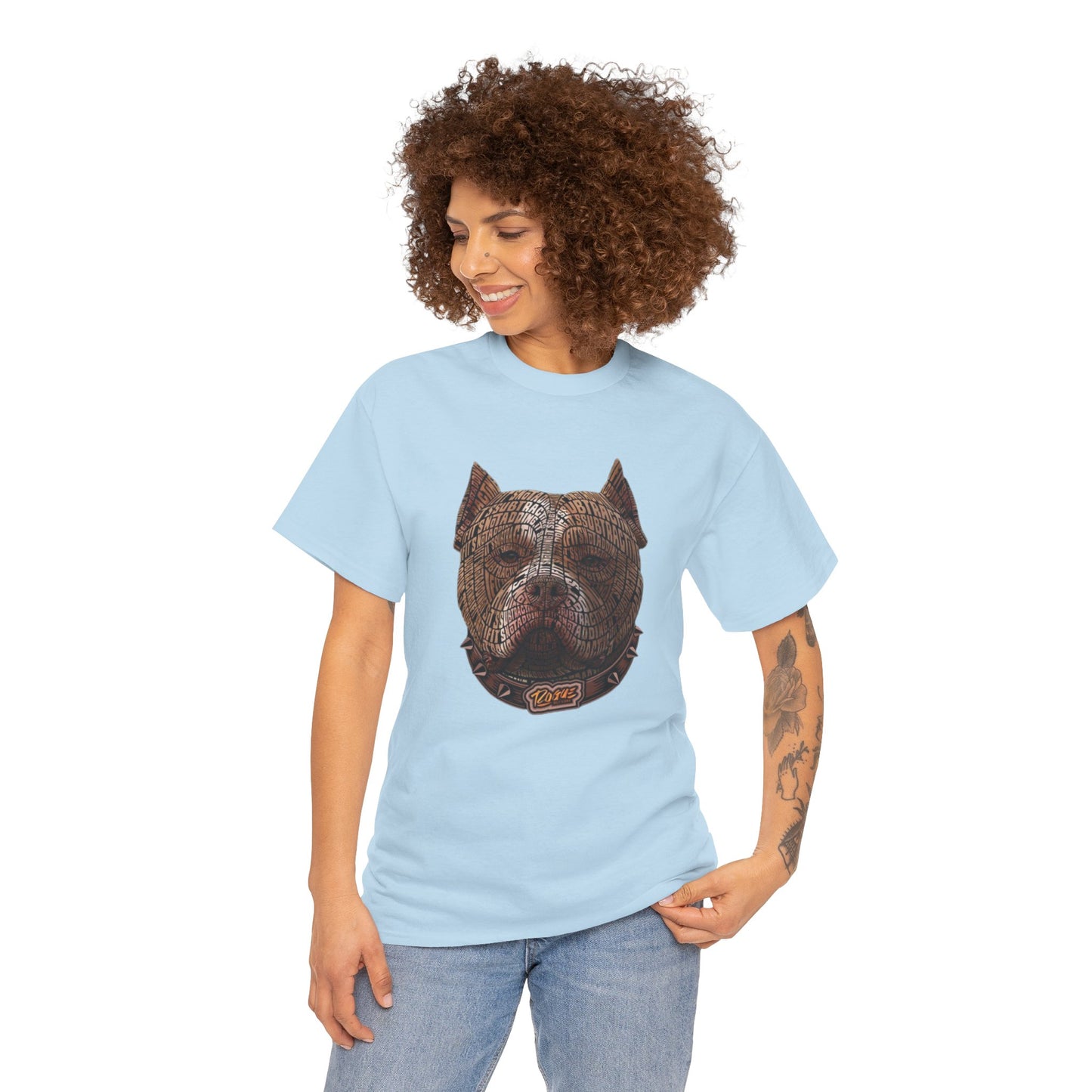 Pitbull Design Unisex Heavy Cotton Tee