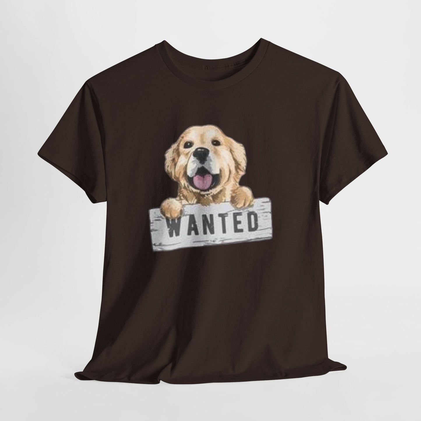 Wanted Dog Unisex Heavy Cotton Tee