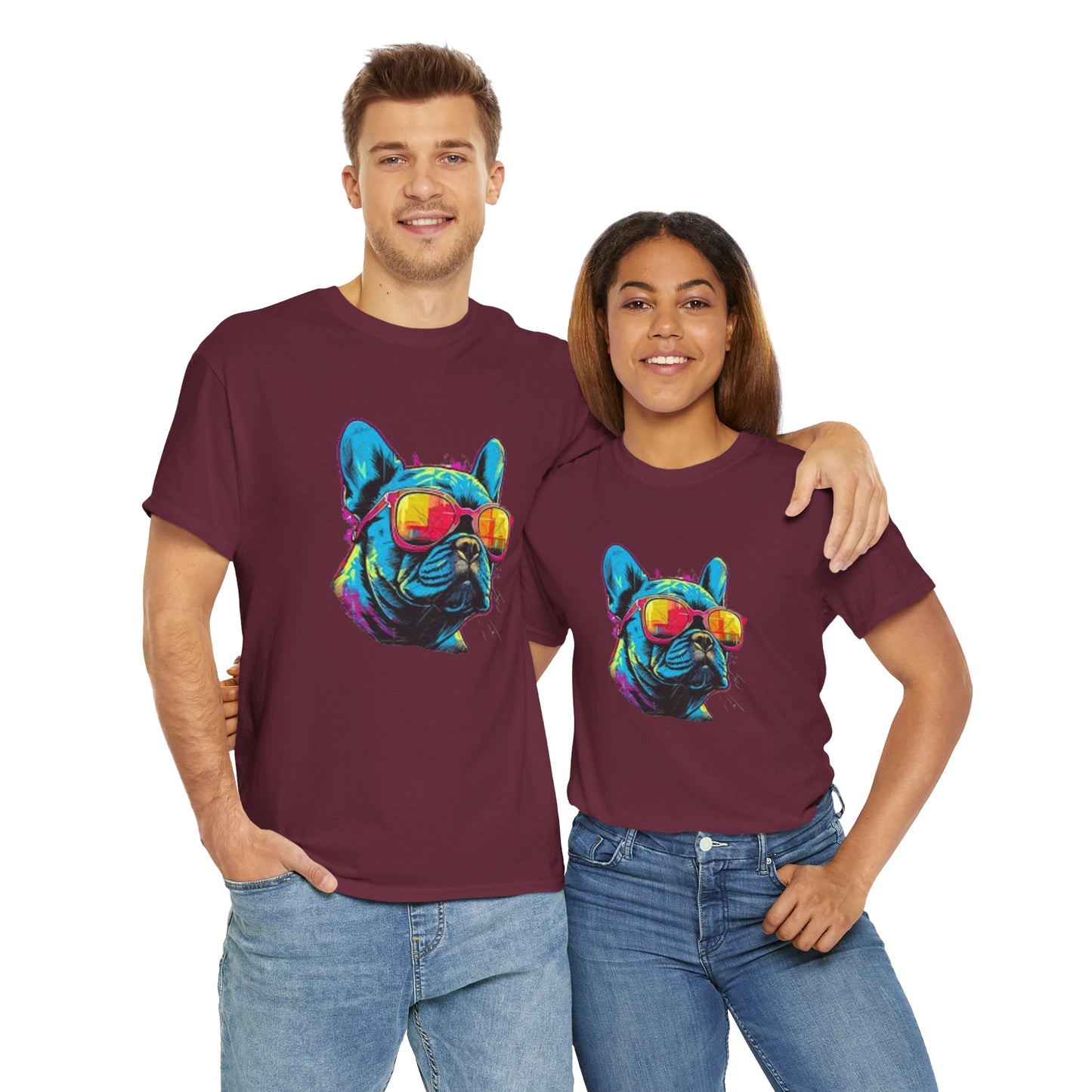 Cool Dog Vibes Unisex Heavy Cotton Tee
