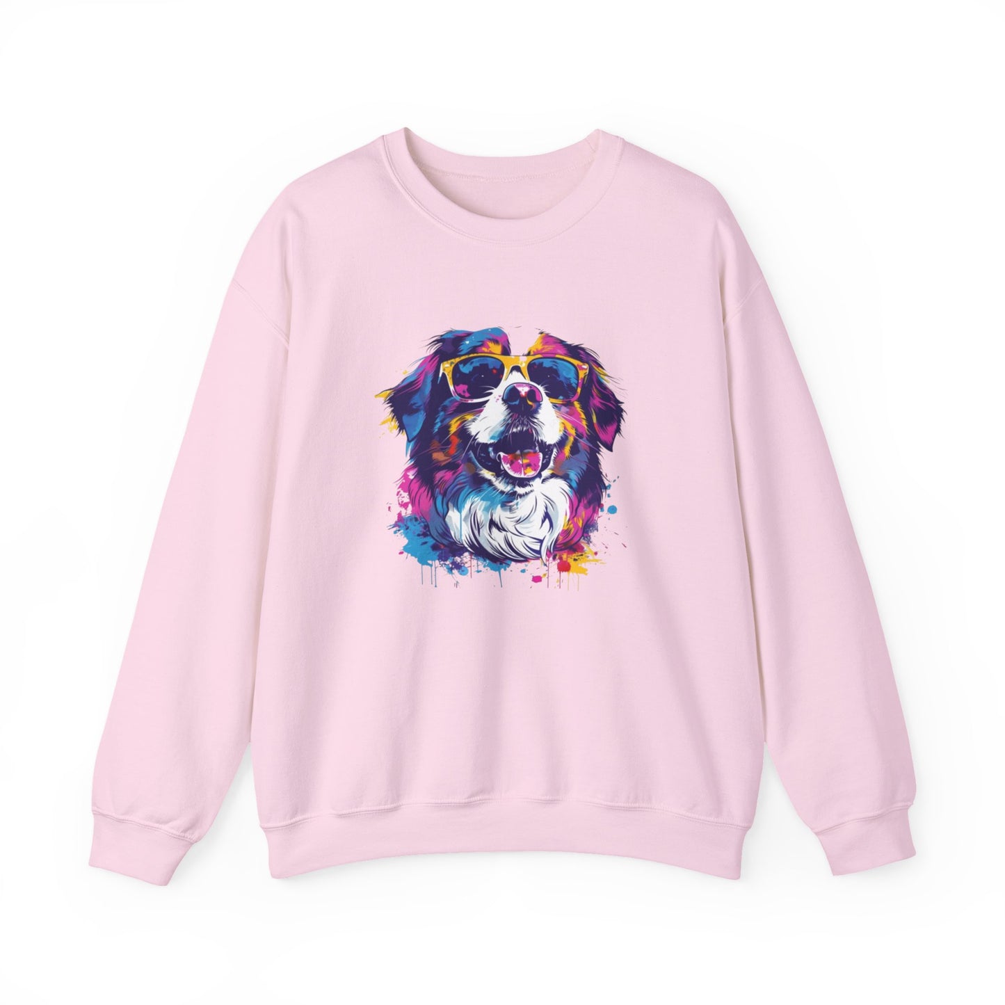 Colorful Dog Lover's Sweatshirt