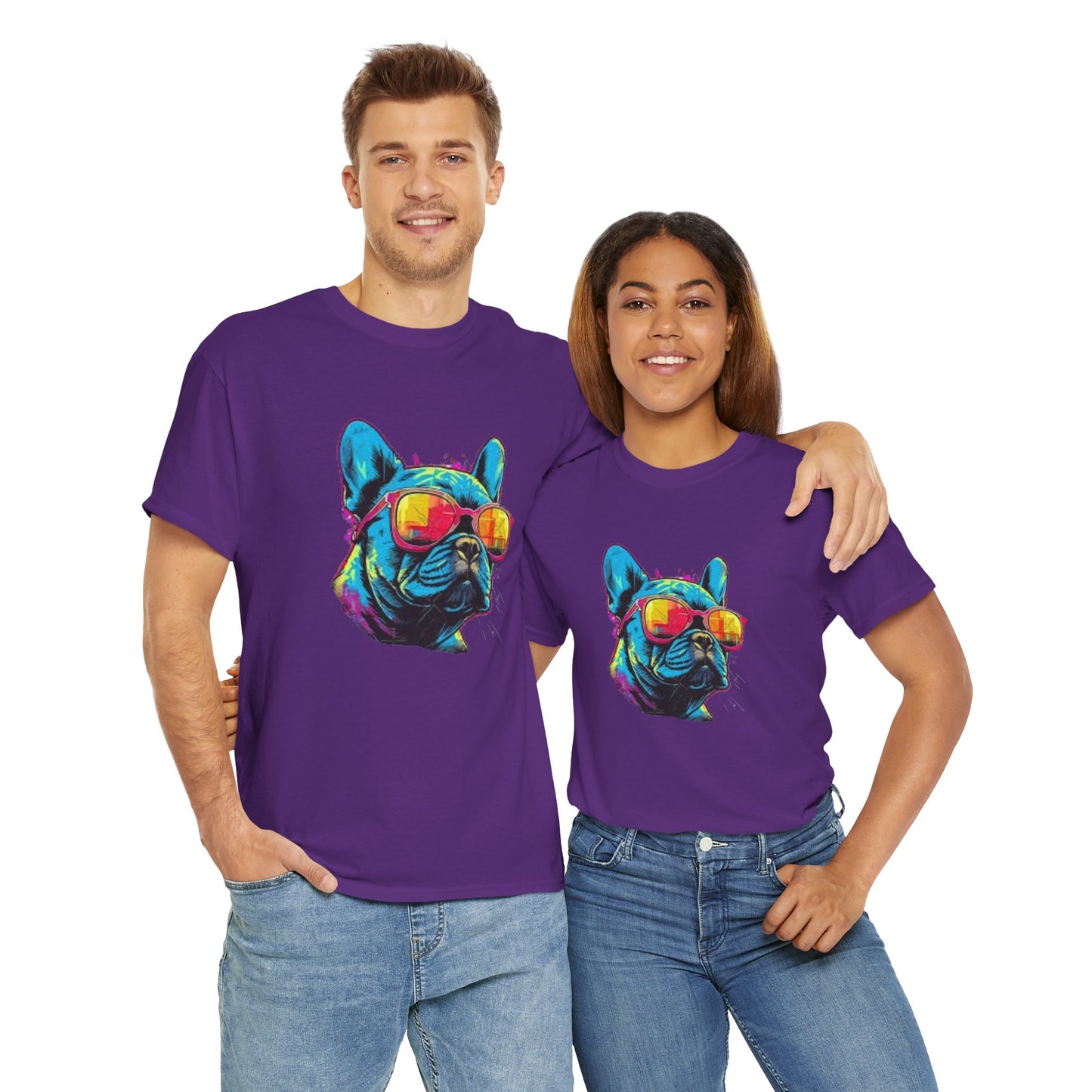 Cool Dog Vibes Unisex Heavy Cotton Tee