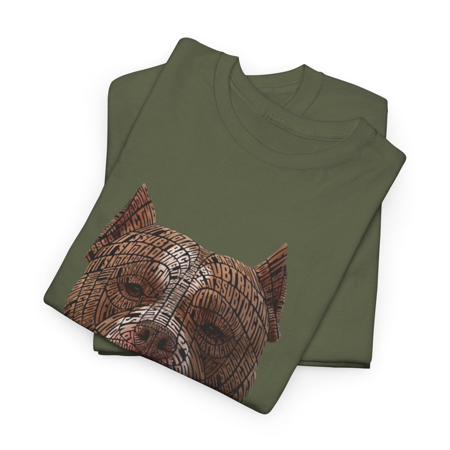 Pitbull Design Unisex Heavy Cotton Tee