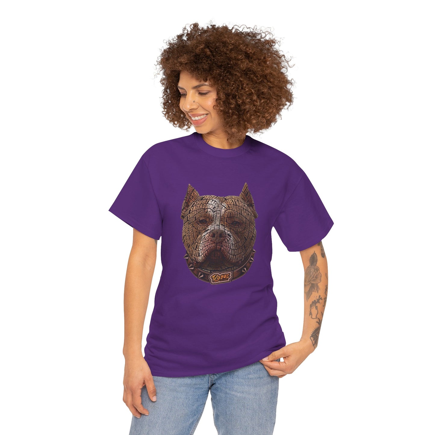 Pitbull Design Unisex Heavy Cotton Tee
