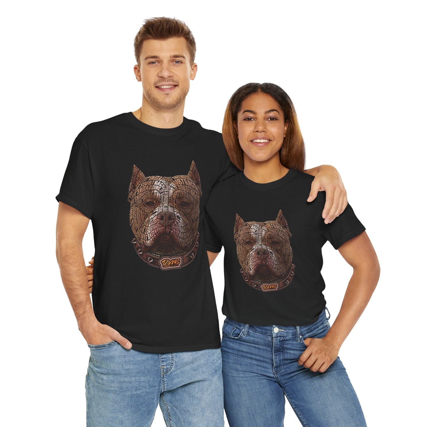 Pitbull Design Unisex Heavy Cotton Tee