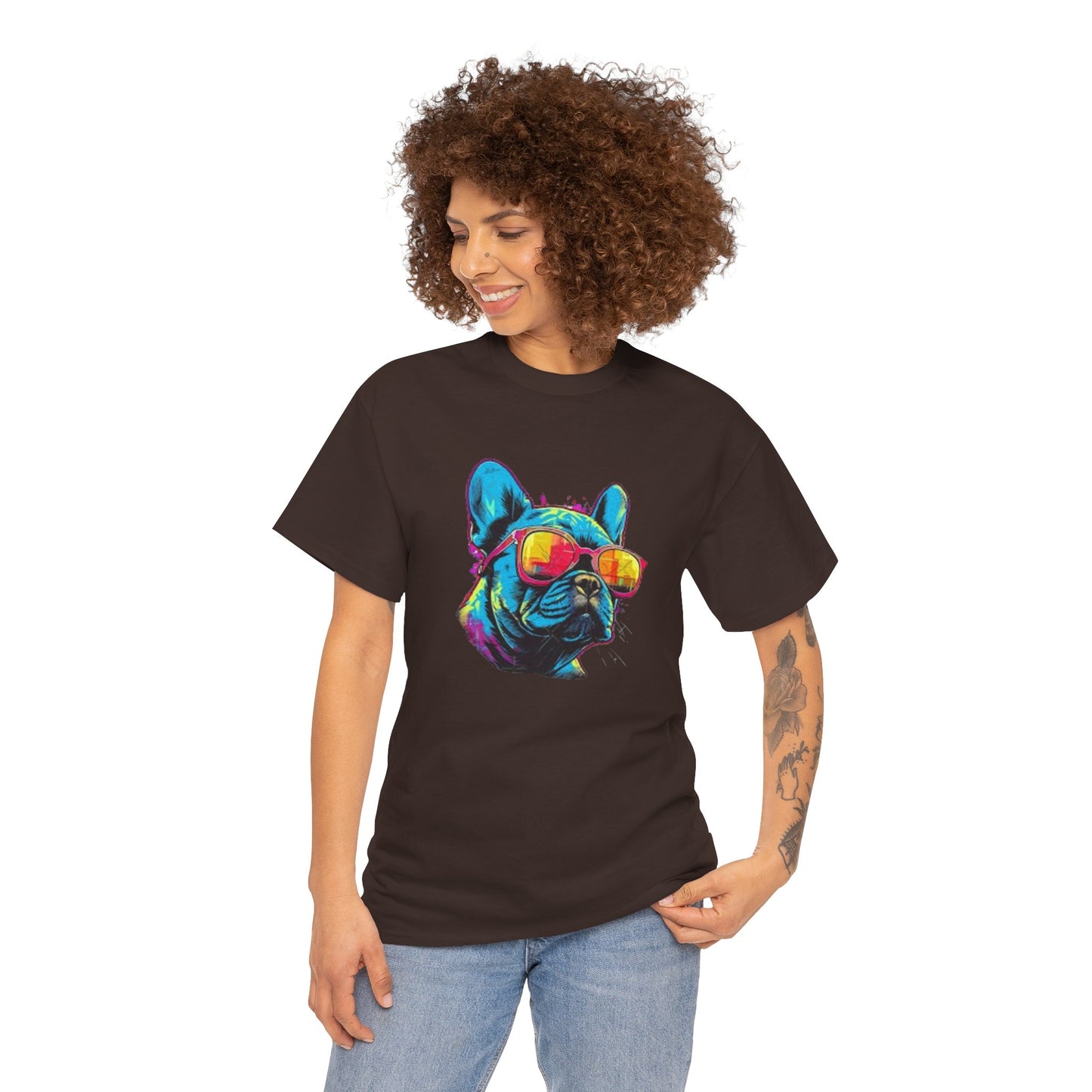 Cool Dog Vibes Unisex Heavy Cotton Tee