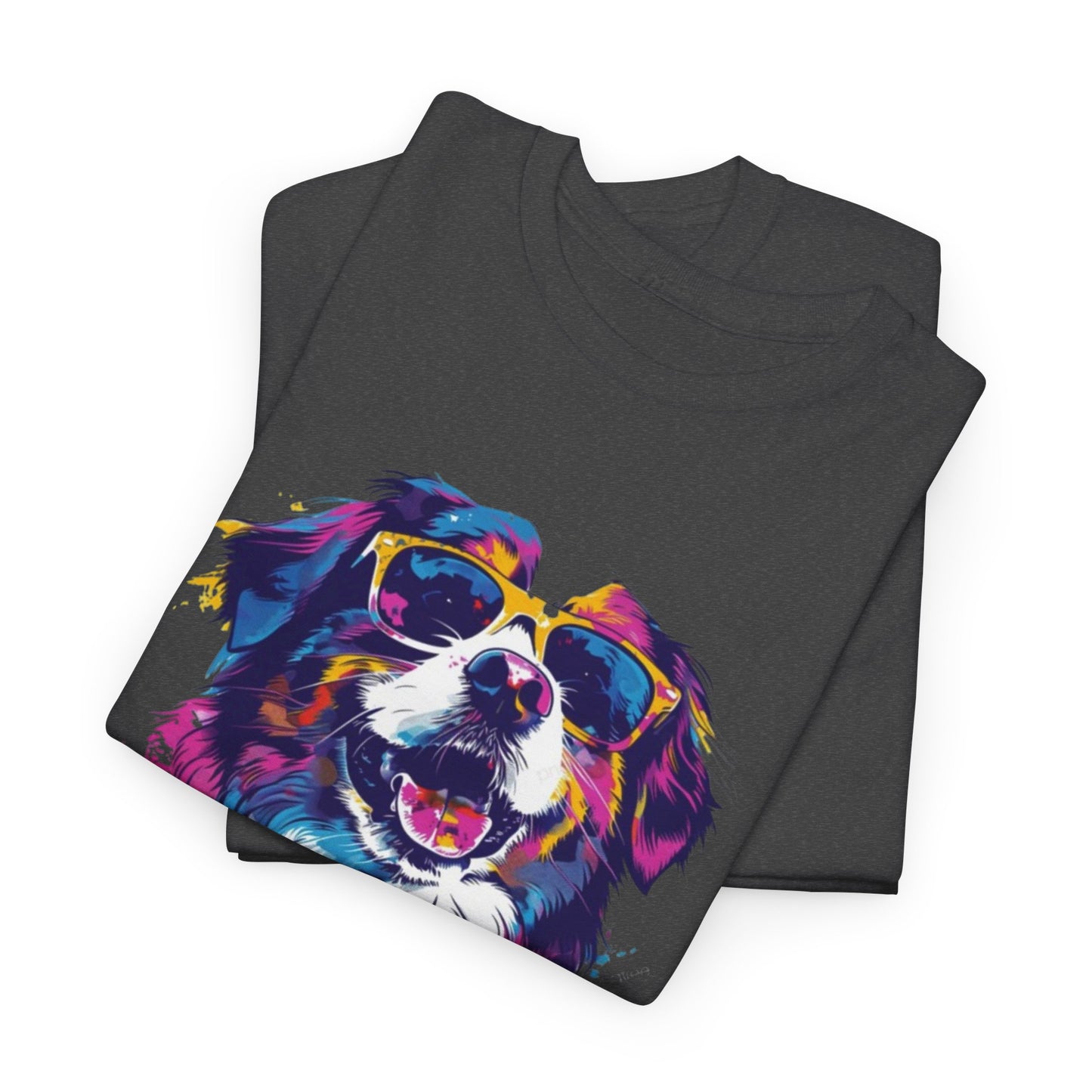 Colorful Dog Art Tee