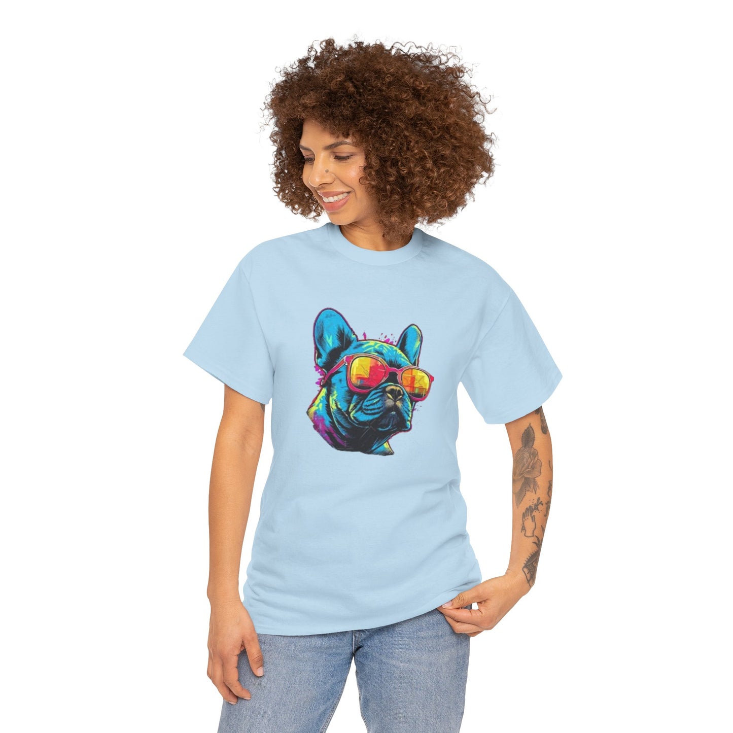 Cool Dog Vibes Unisex Heavy Cotton Tee