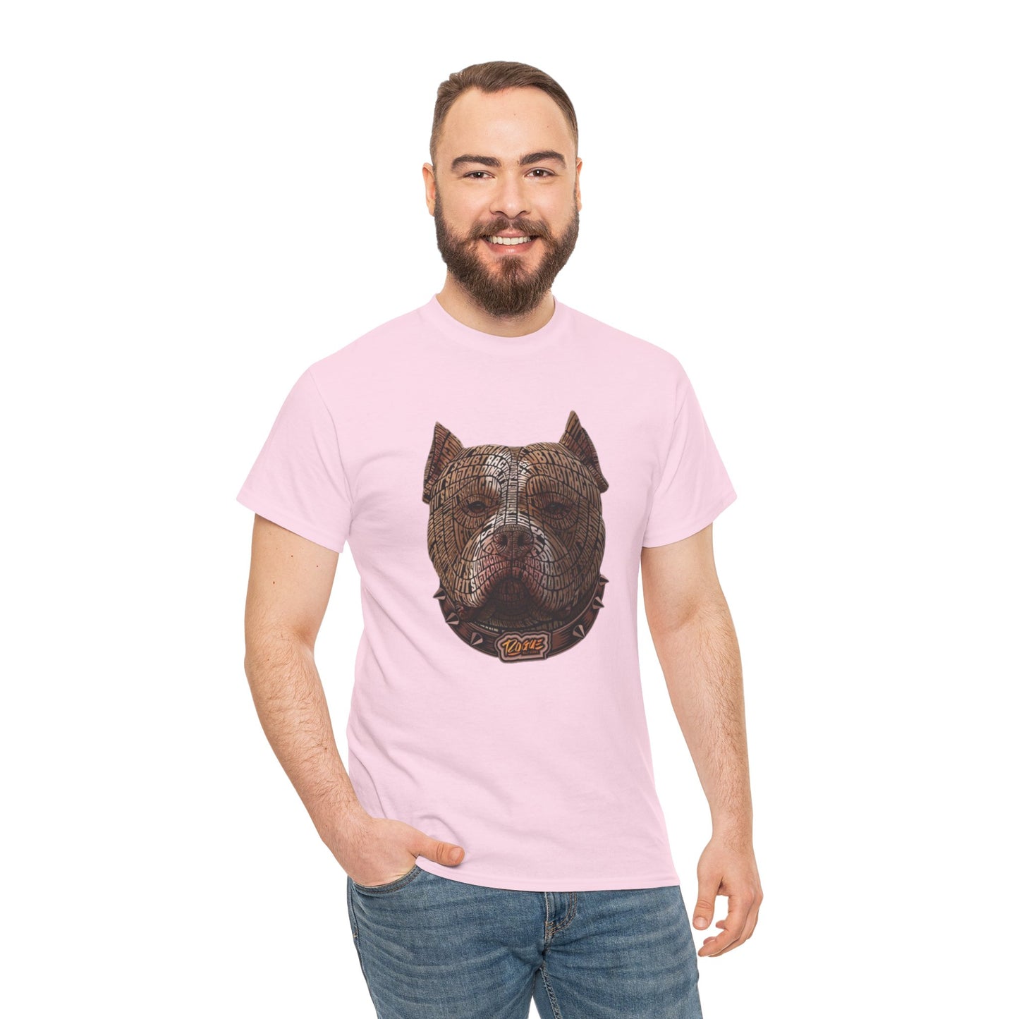 Pitbull Design Unisex Heavy Cotton Tee