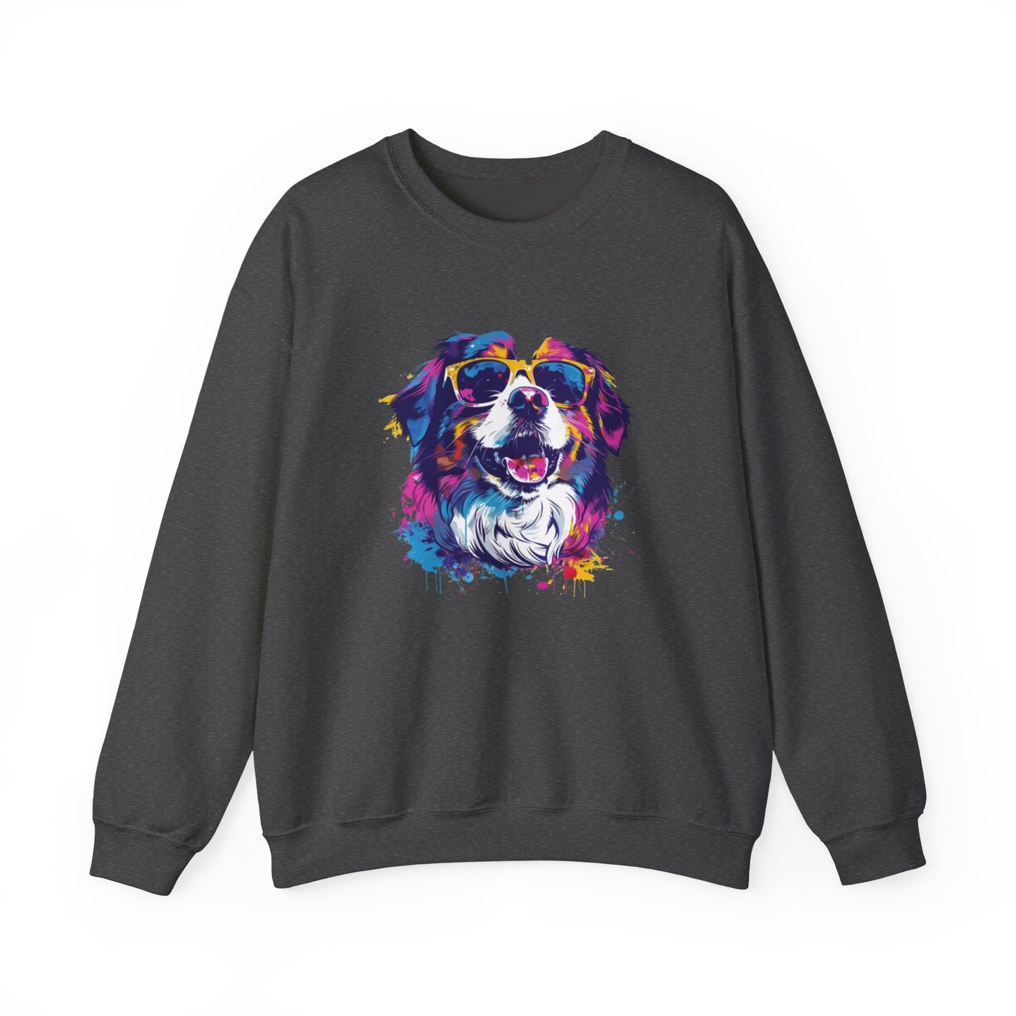 Colorful Dog Lover's Sweatshirt