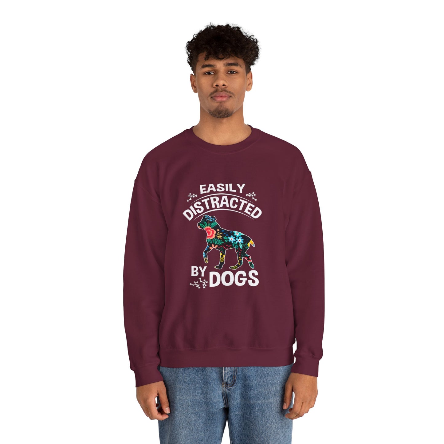Easily Distracted by Dogs Sweatshirt