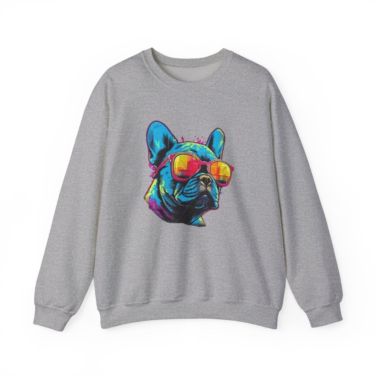 Colorful Bulldog Sweatshirt