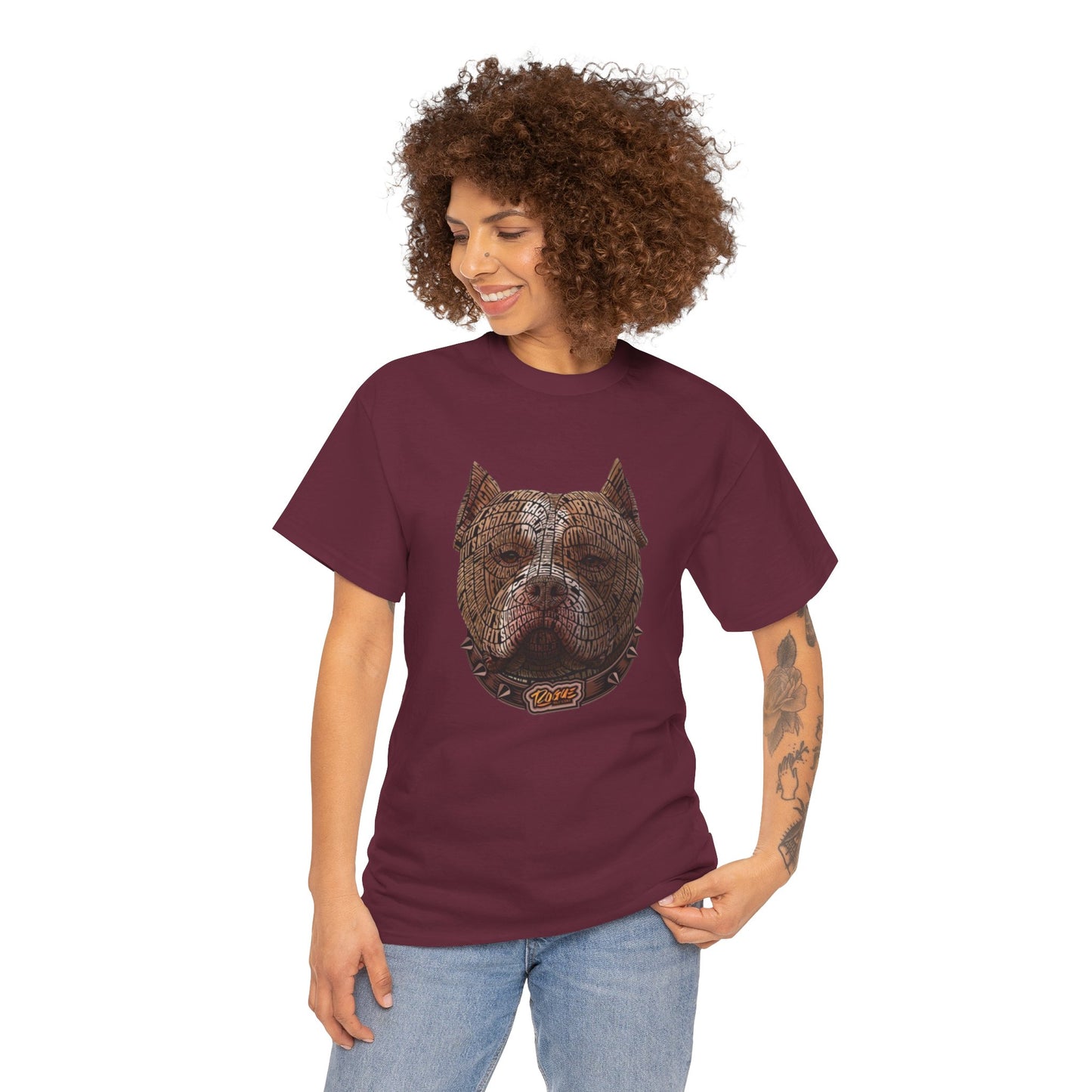 Pitbull Design Unisex Heavy Cotton Tee