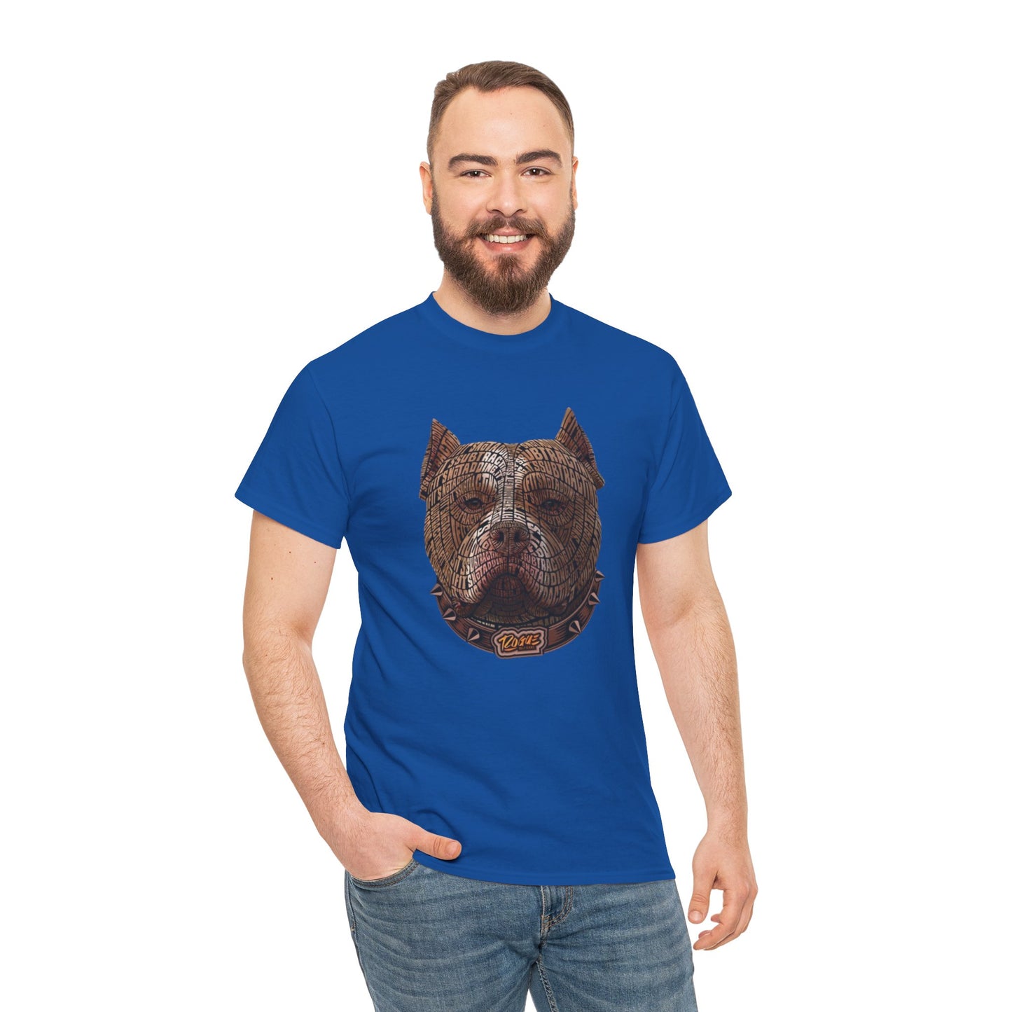 Pitbull Design Unisex Heavy Cotton Tee