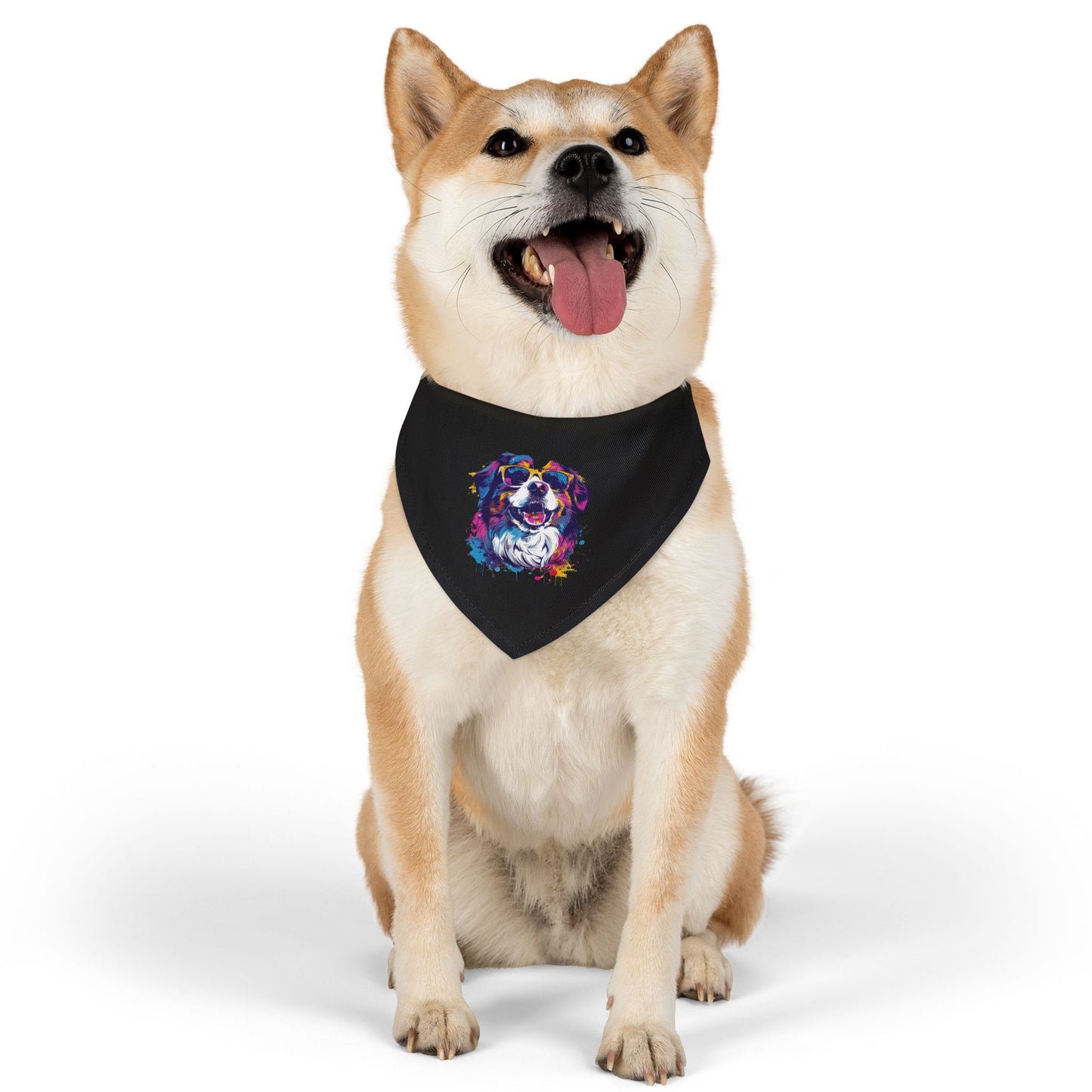 Colorful Dog Bandana Collar