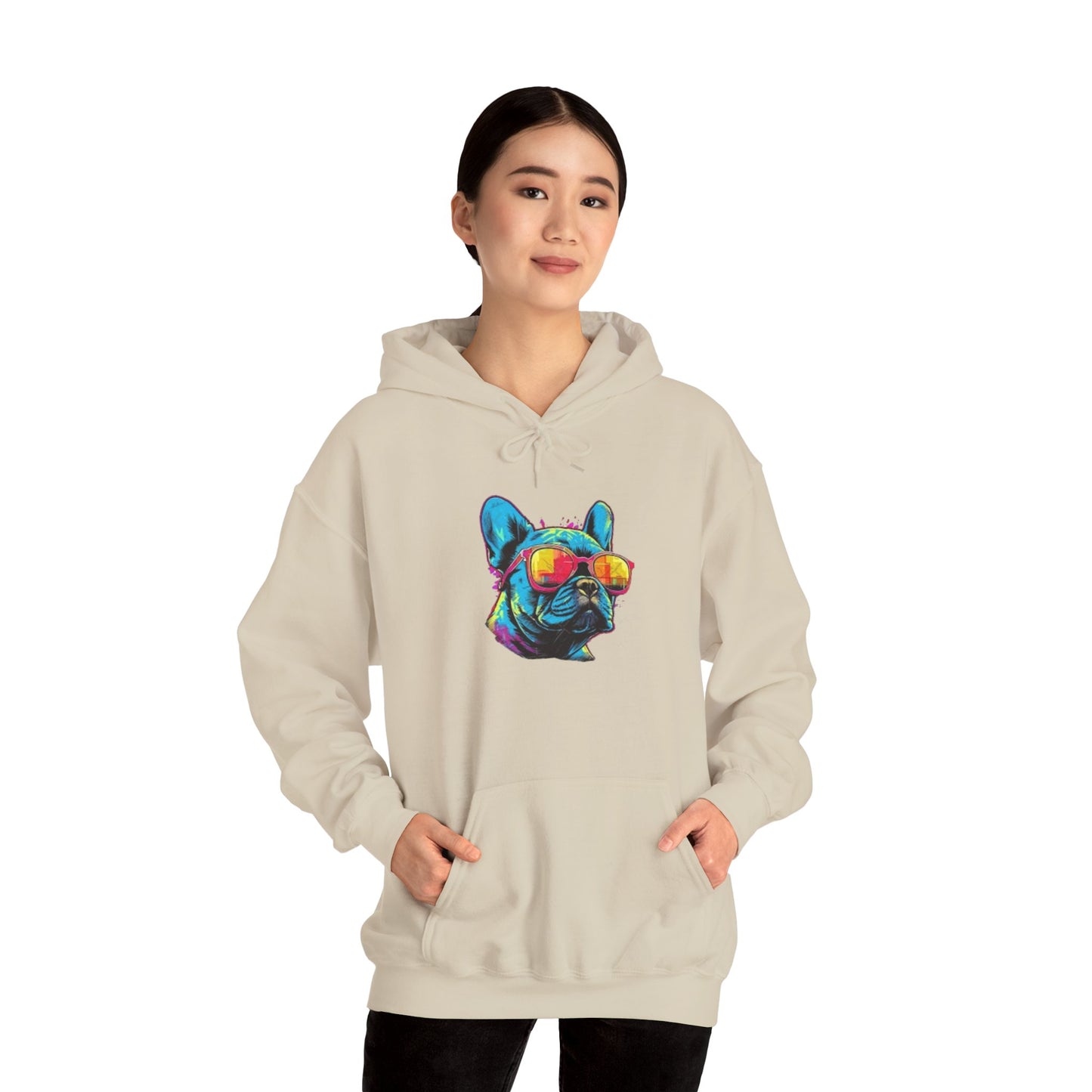 Colorful French Bulldog Hoodie