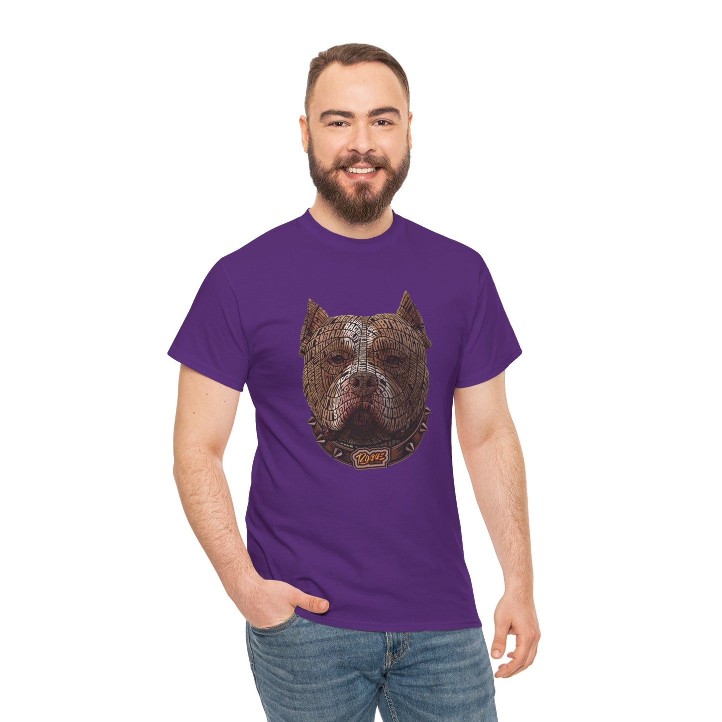 Pitbull Design Unisex Heavy Cotton Tee