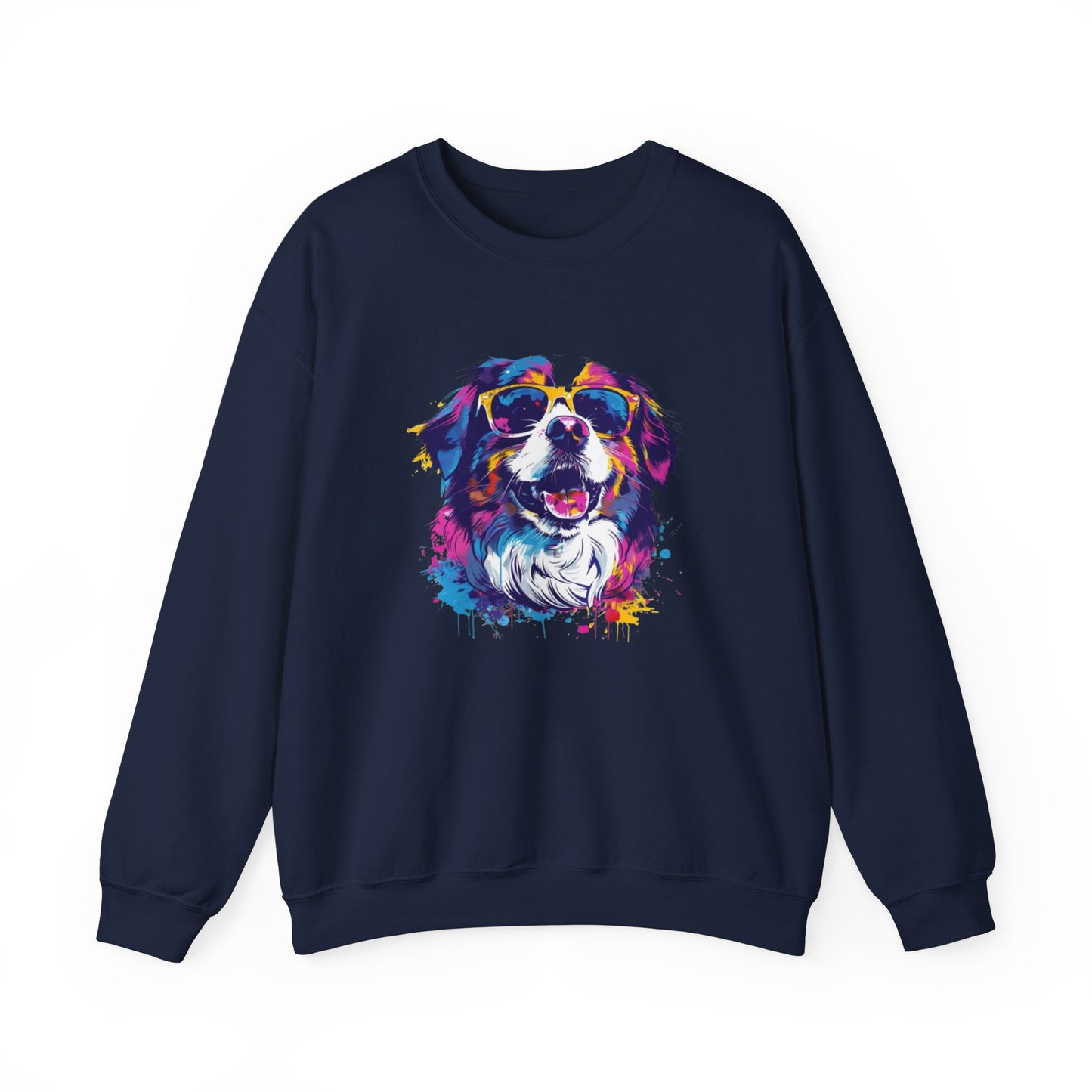 Colorful Dog Lover's Sweatshirt