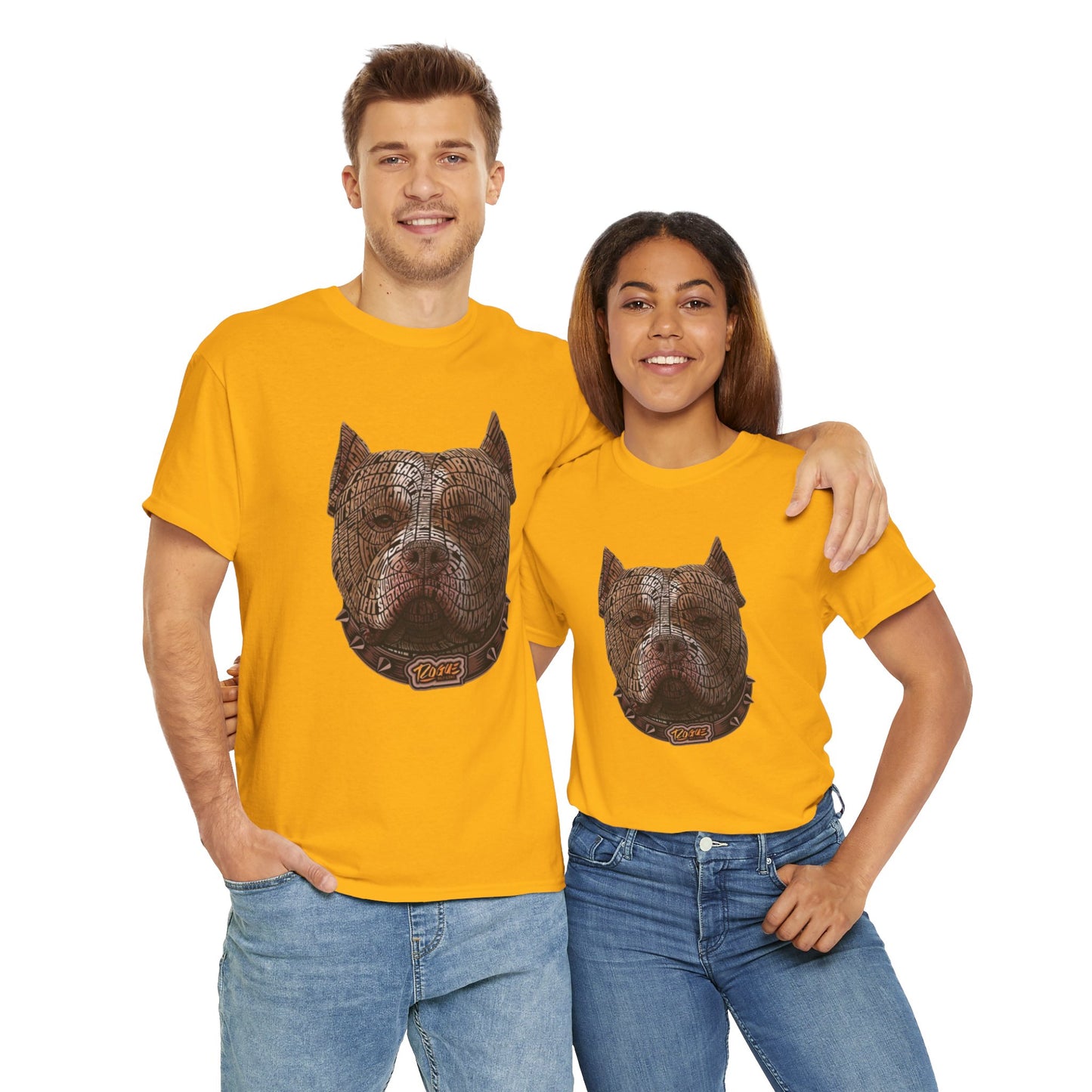 Pitbull Design Unisex Heavy Cotton Tee