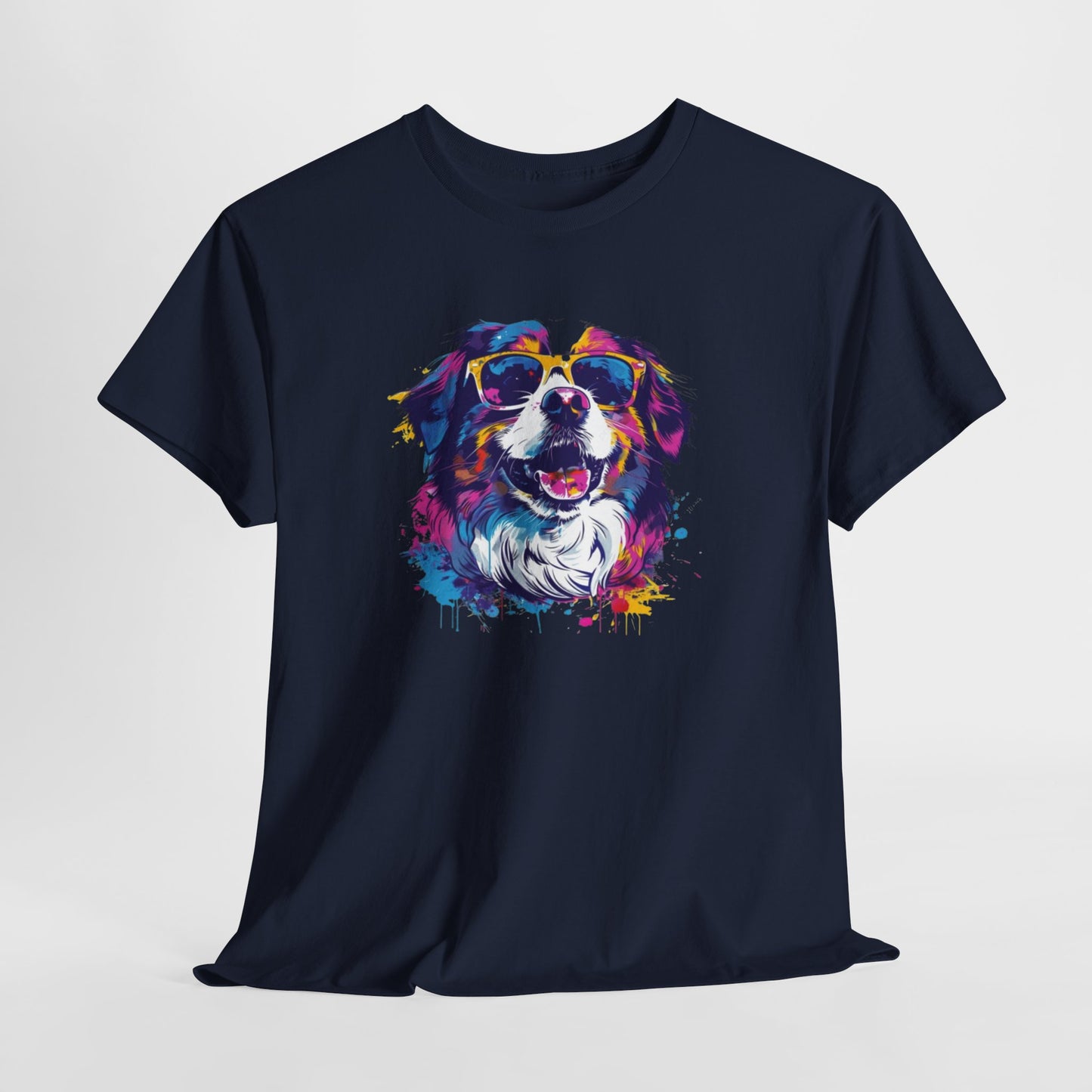 Colorful Dog Art Tee