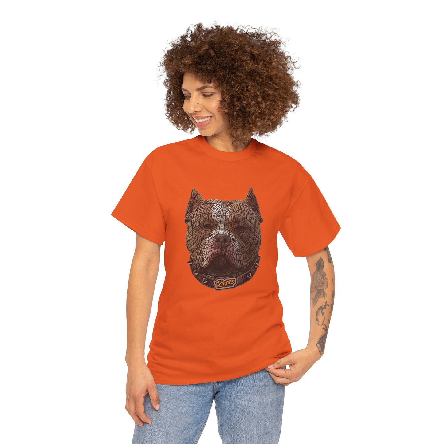 Pitbull Design Unisex Heavy Cotton Tee
