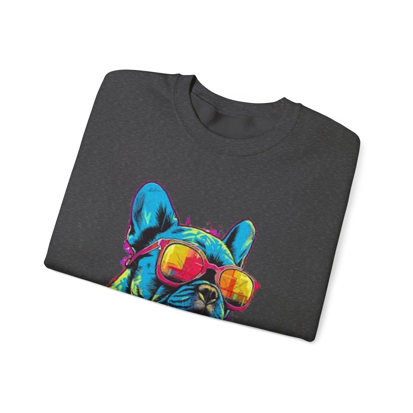 Colorful Bulldog Sweatshirt