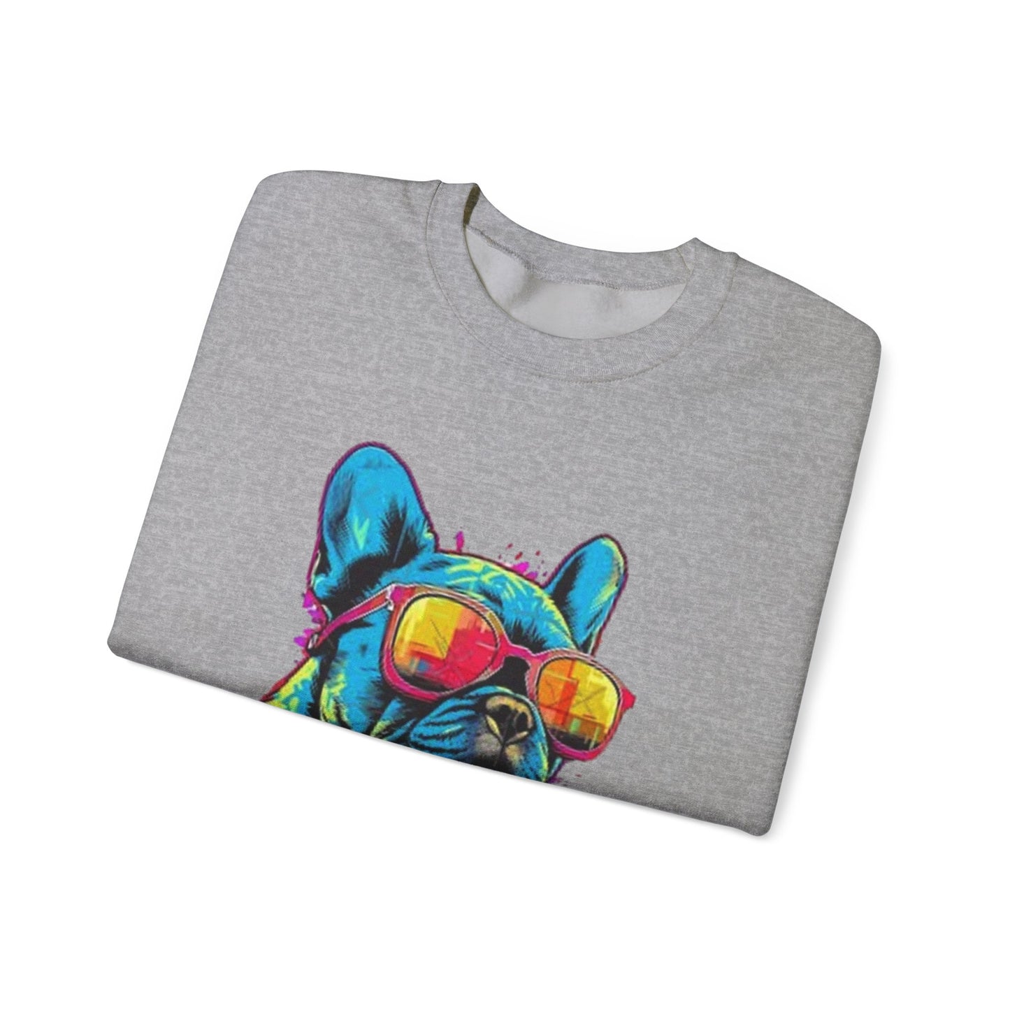 Colorful Bulldog Sweatshirt