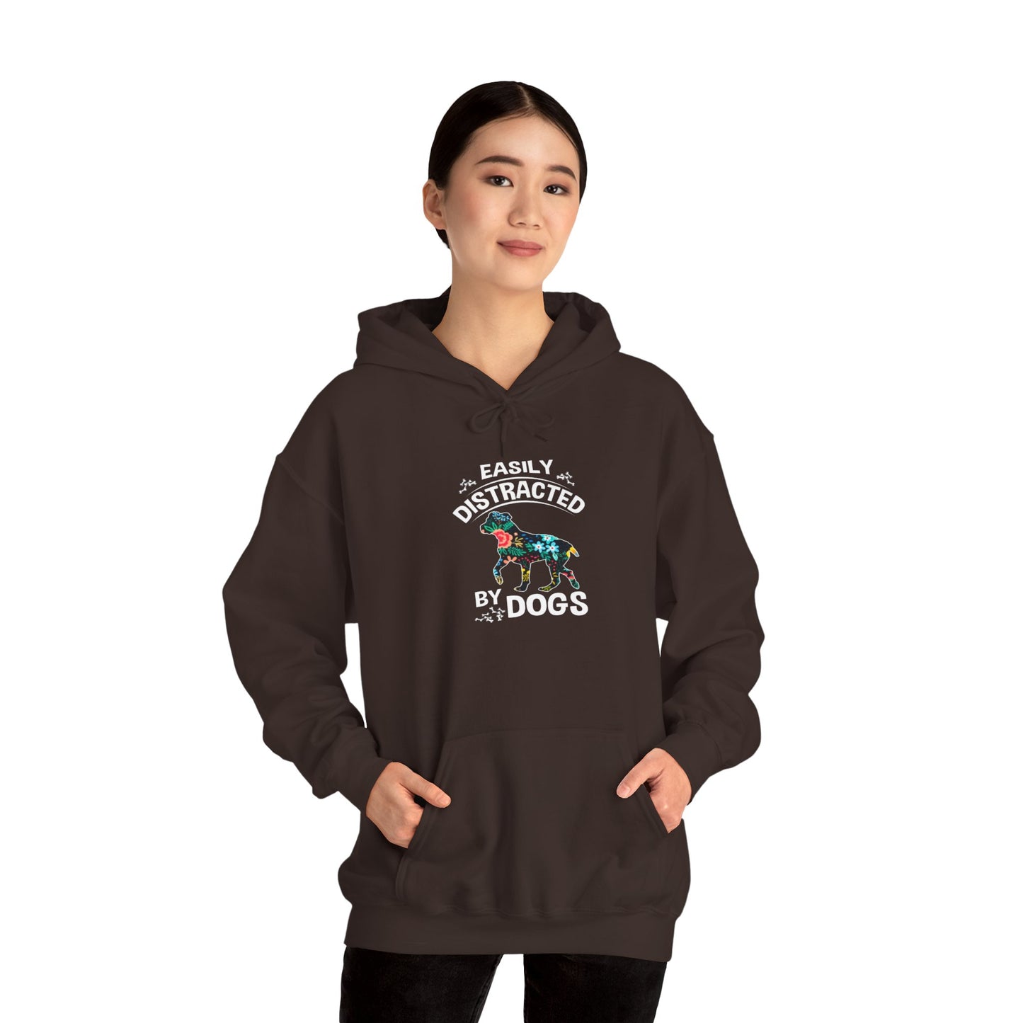 Easily Distracted by Dogs Hoodie