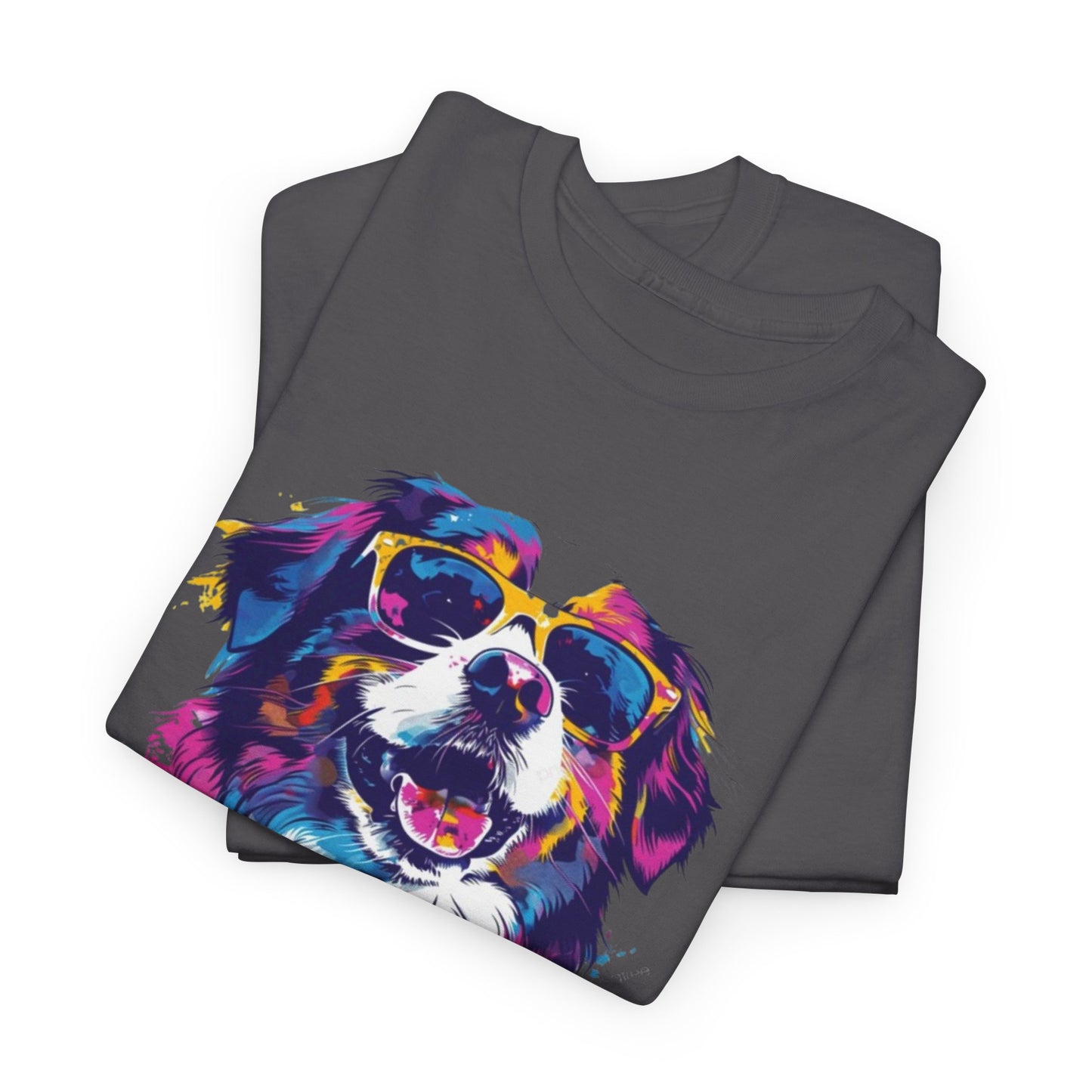 Colorful Dog Art Tee