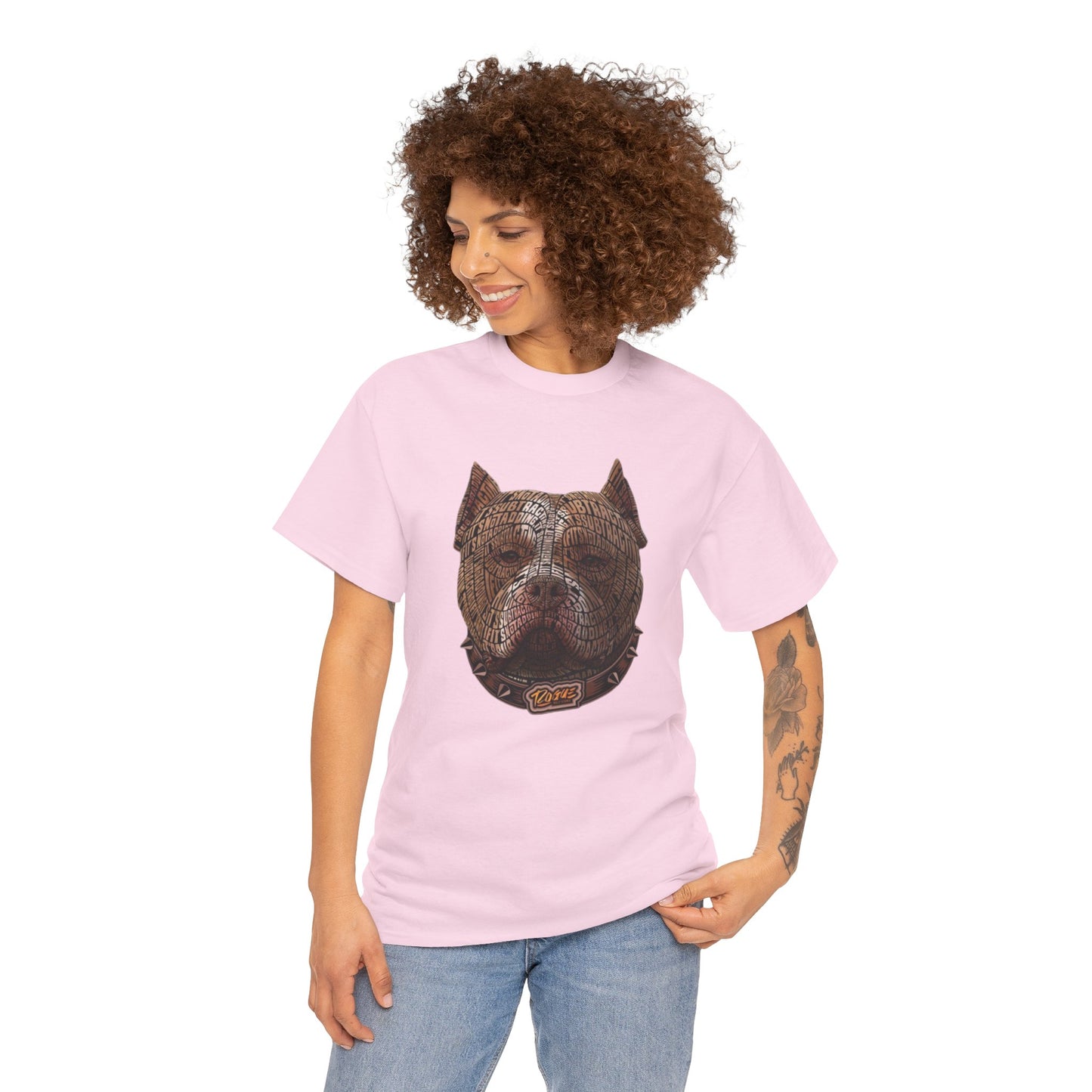 Pitbull Design Unisex Heavy Cotton Tee