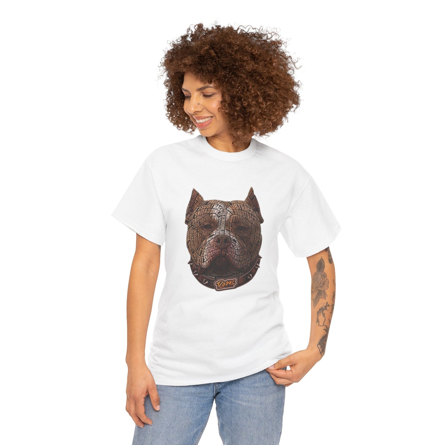 Pitbull Design Unisex Heavy Cotton Tee