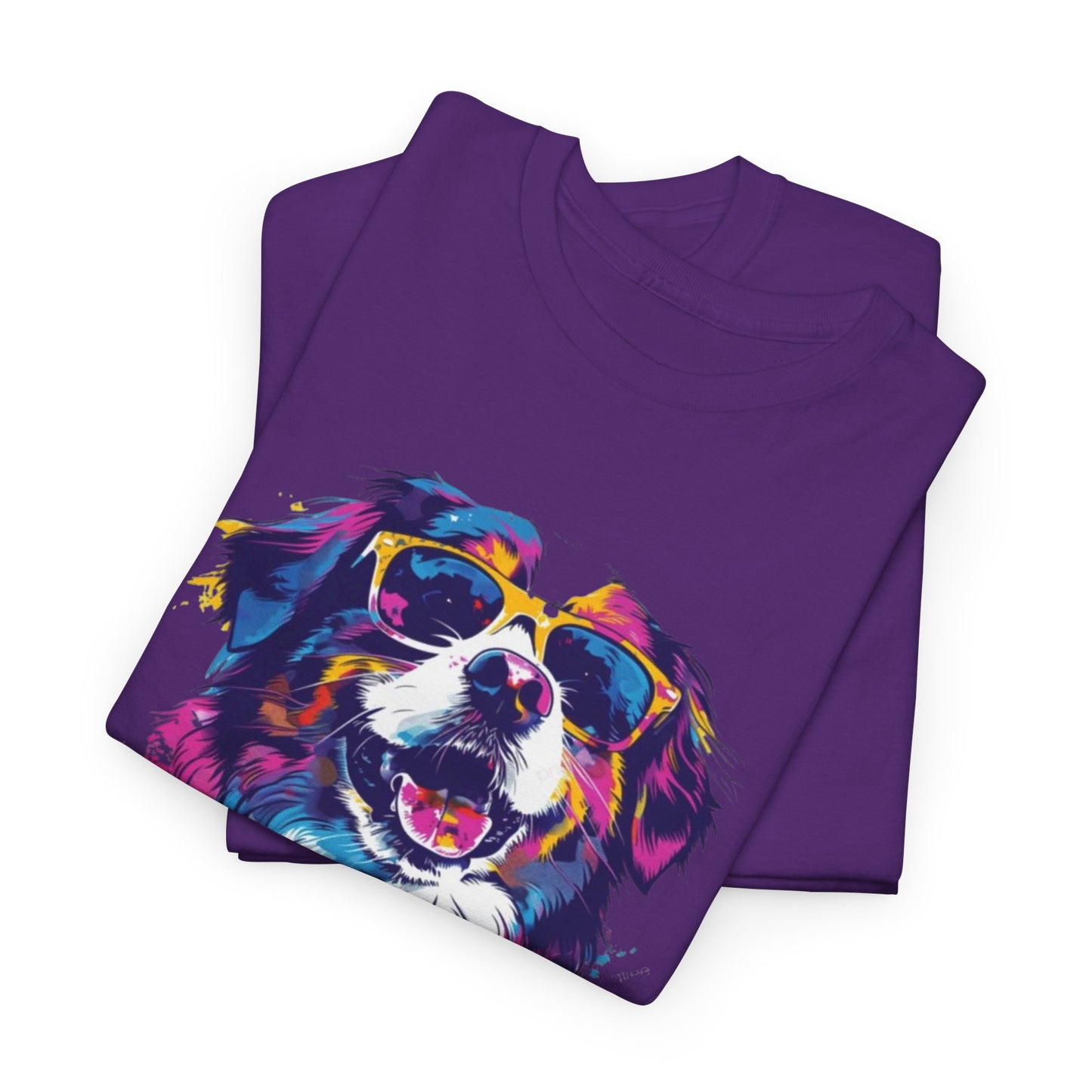 Colorful Dog Art Tee