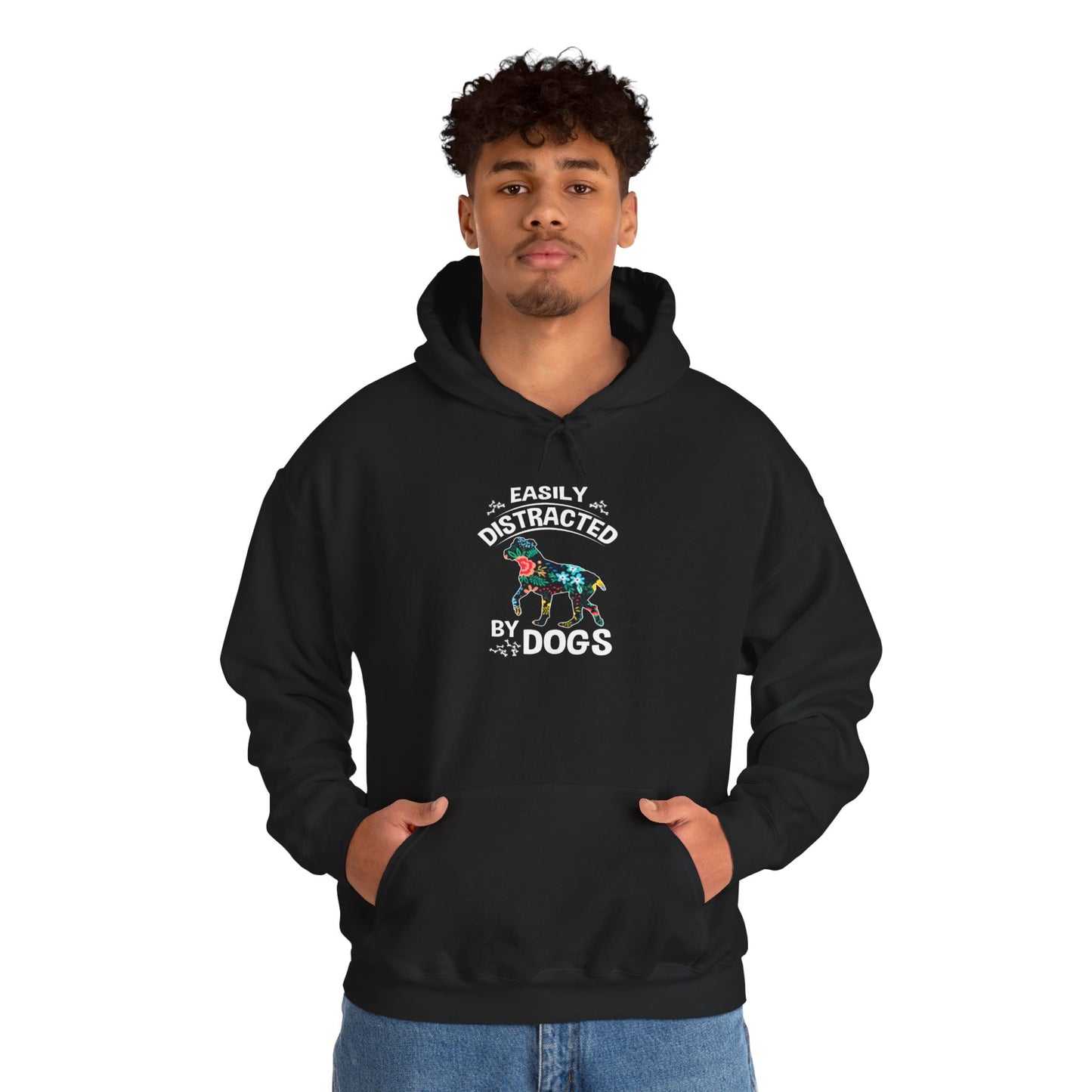 Easily Distracted by Dogs Hoodie