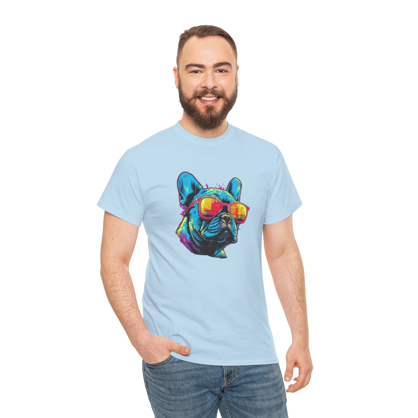 Cool Dog Vibes Unisex Heavy Cotton Tee