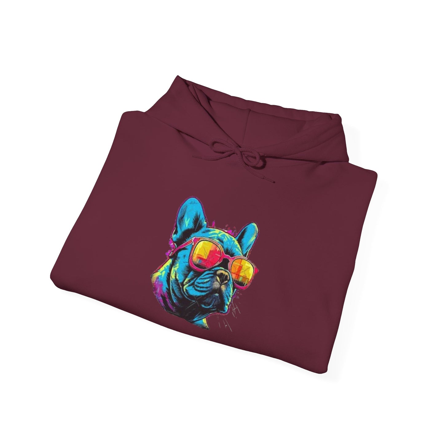 Colorful French Bulldog Hoodie