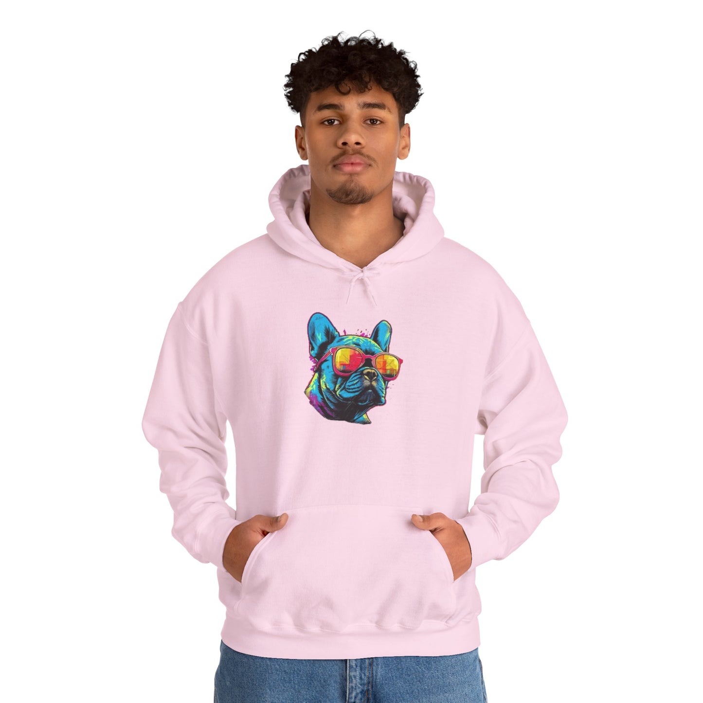 Colorful French Bulldog Hoodie